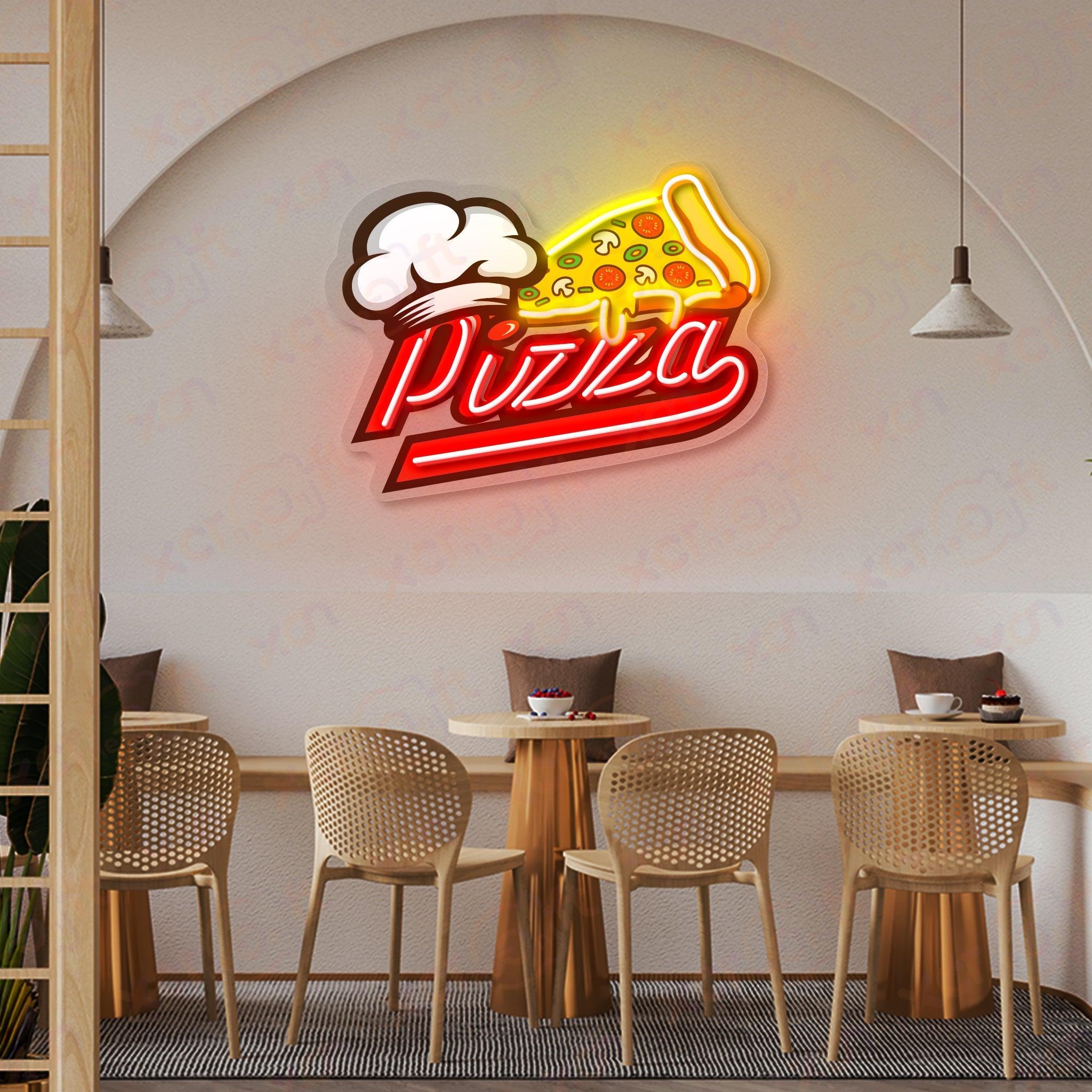 Pizza Shop Sign Printed LED Neon Sign