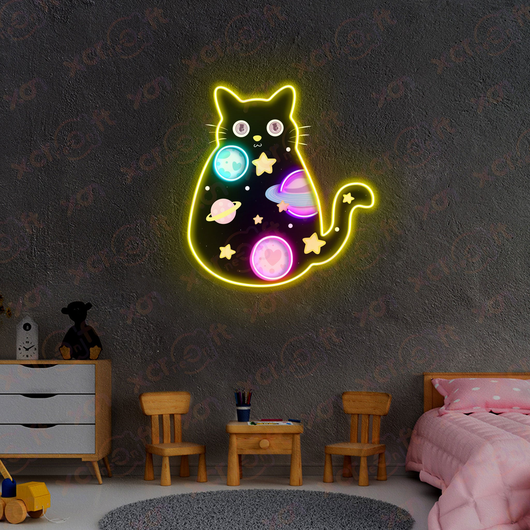 Harmony Universe Durable Neon Light Unique Decor