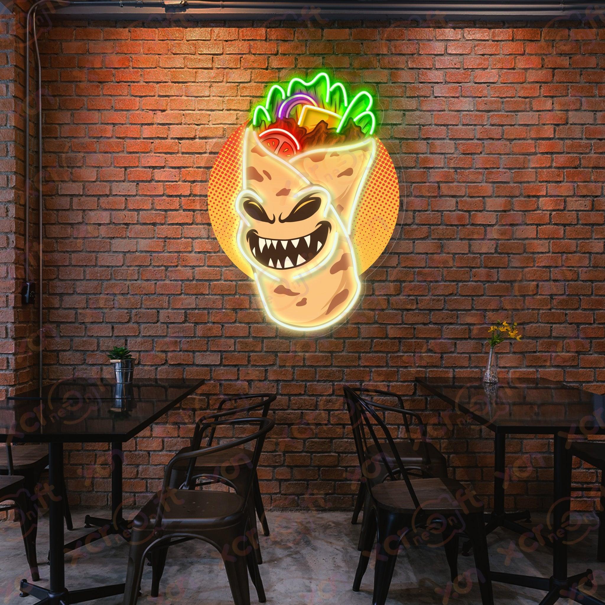 Halloween Taco Color Neon