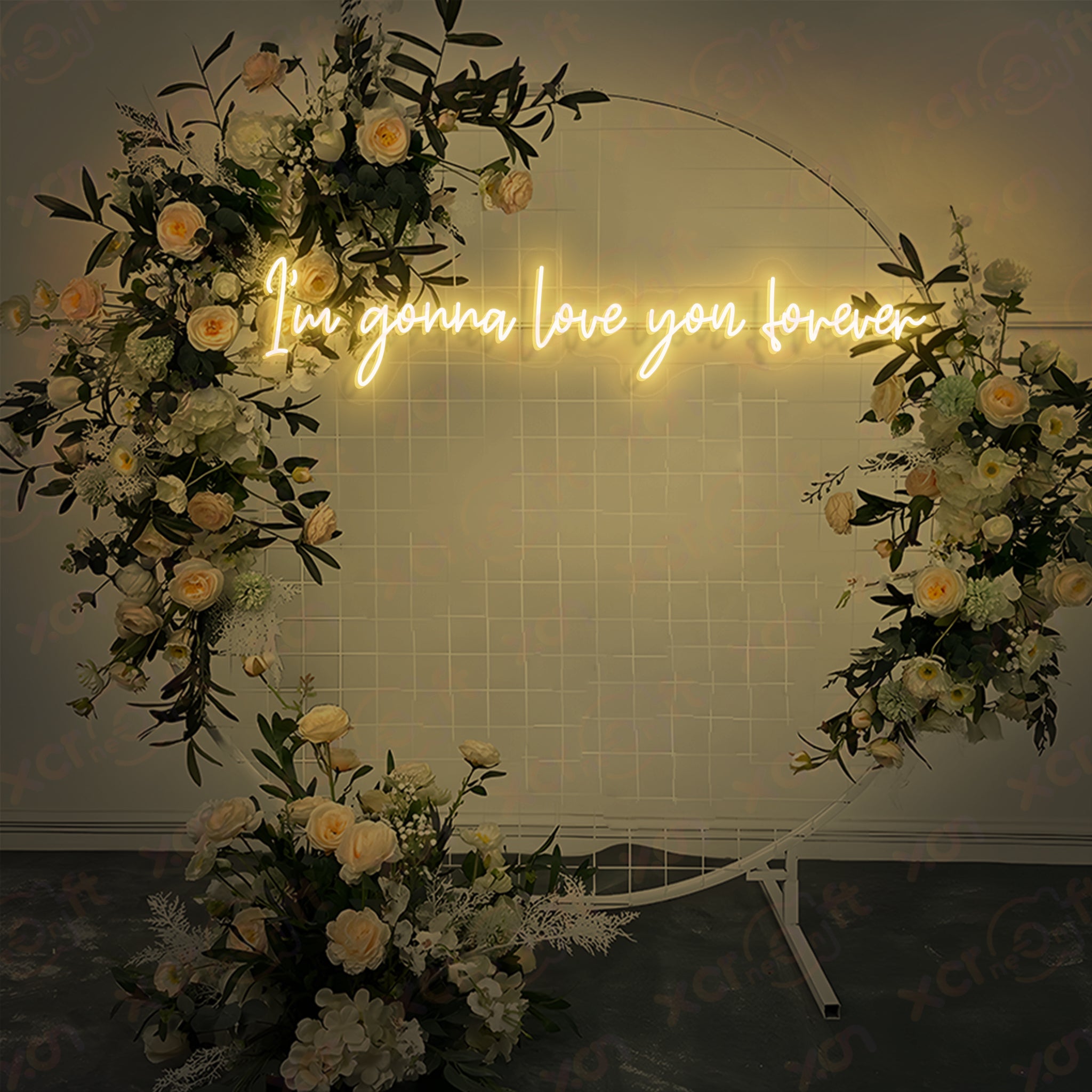 I've Gonna Love You Forever LED Neon Sign