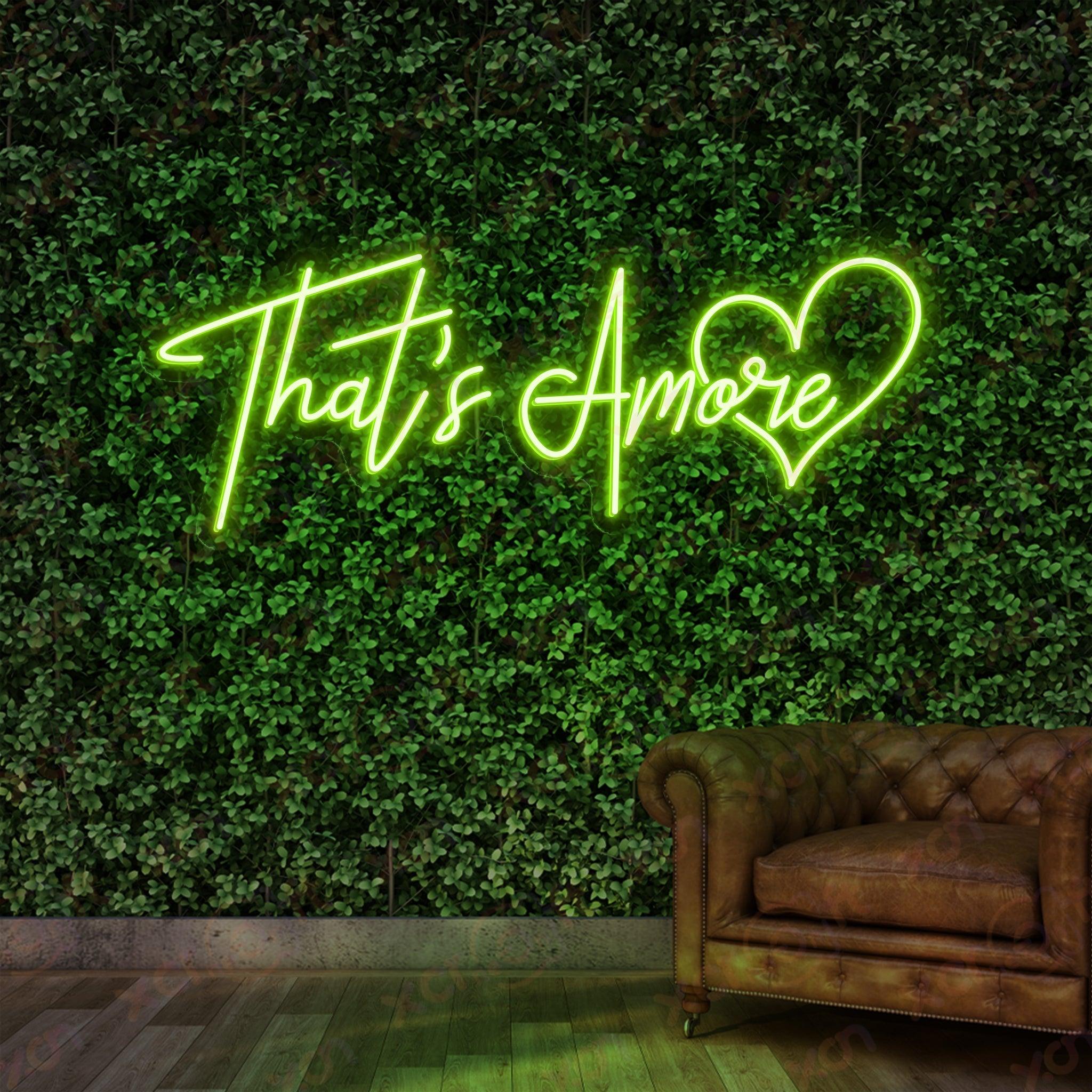 That's Amore LED Neon Sign Wedding Decor