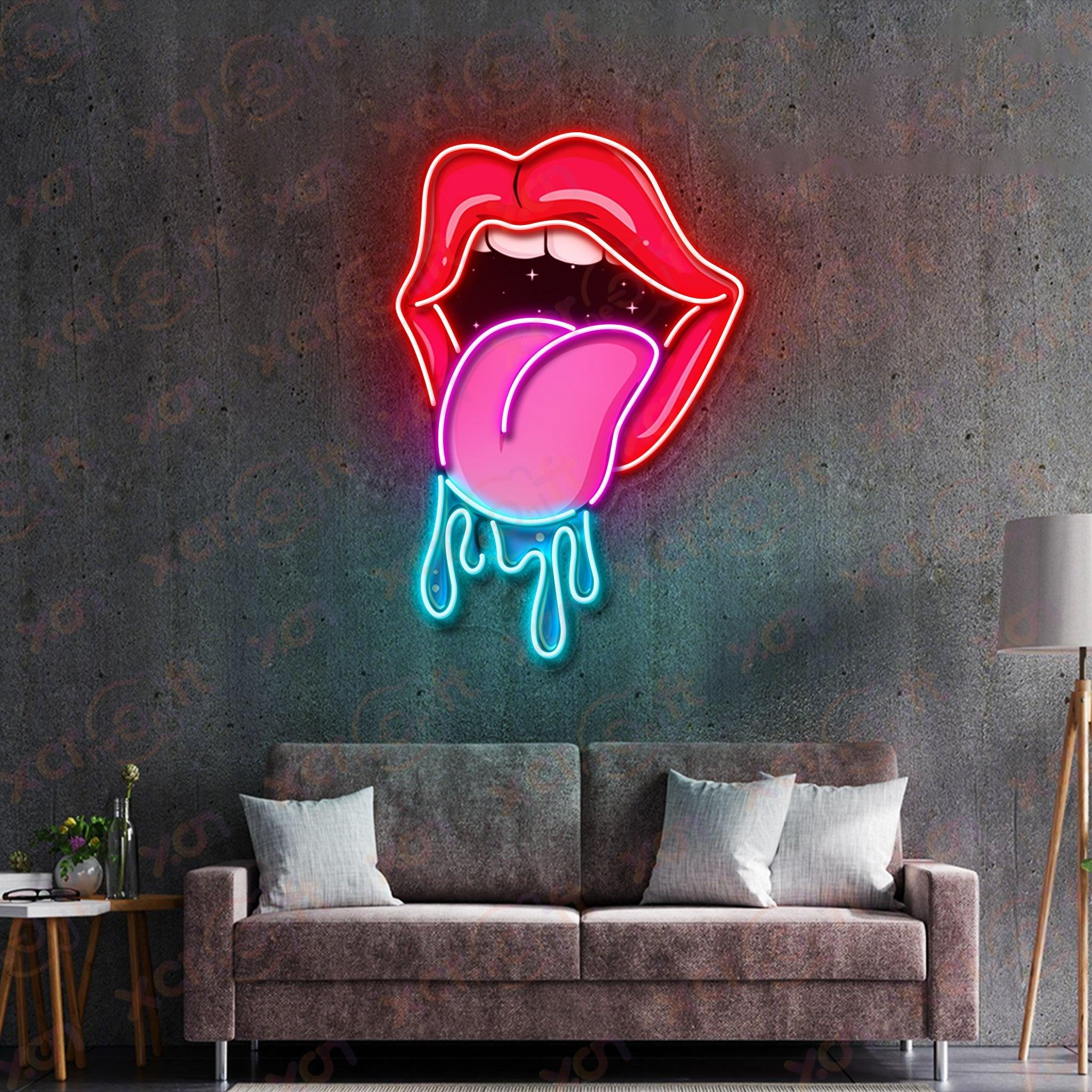 Sexy Lip Durable Neon Light