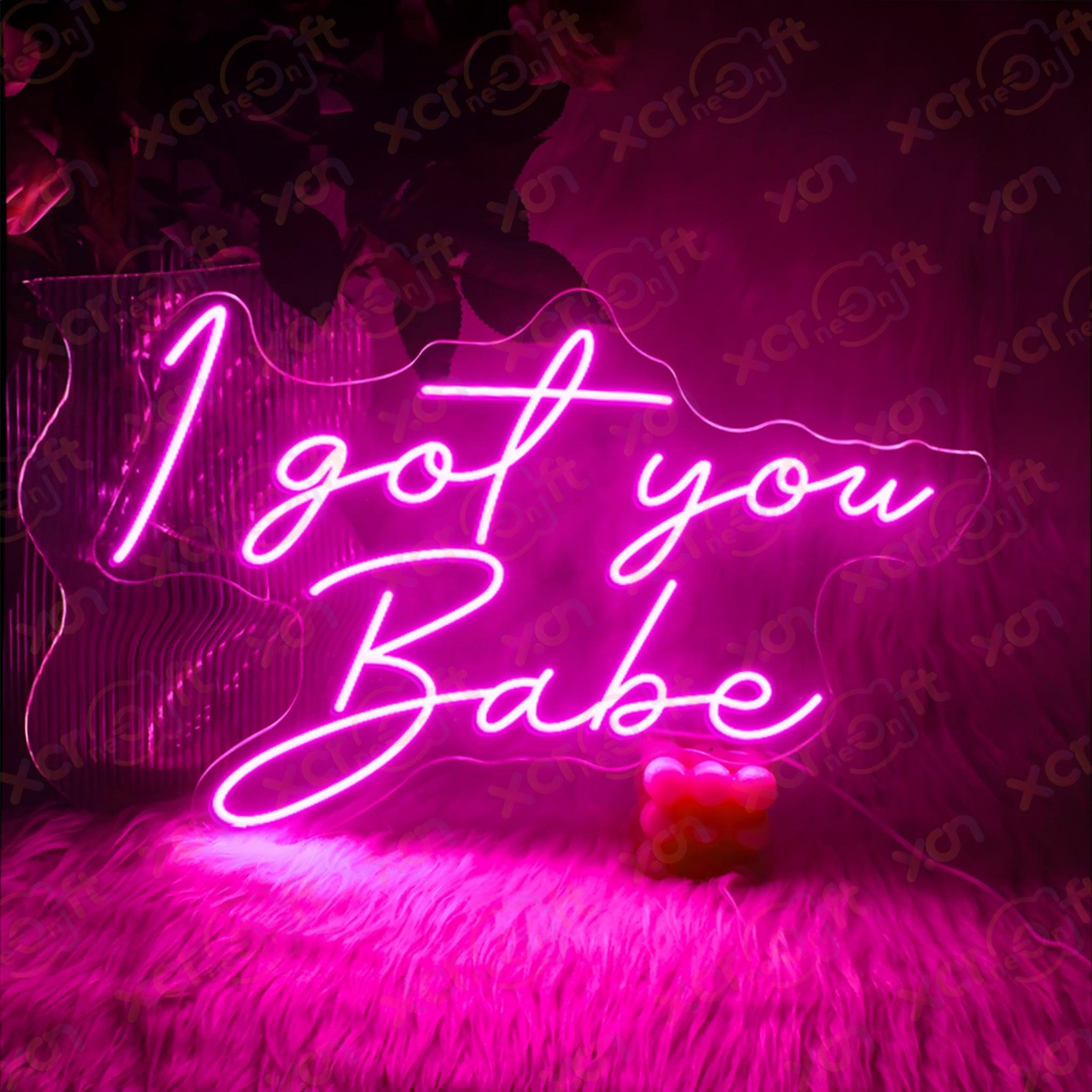 I Got You Babe LED Neon Sign Wedding Decor