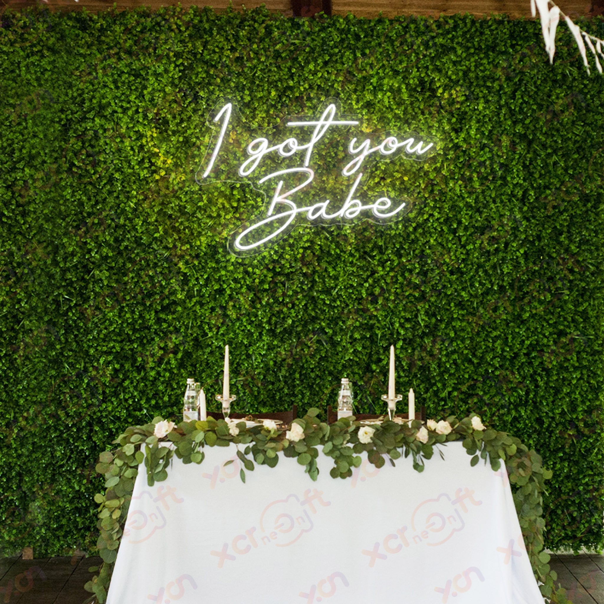 I Got You Babe LED Neon Sign Wedding Decor