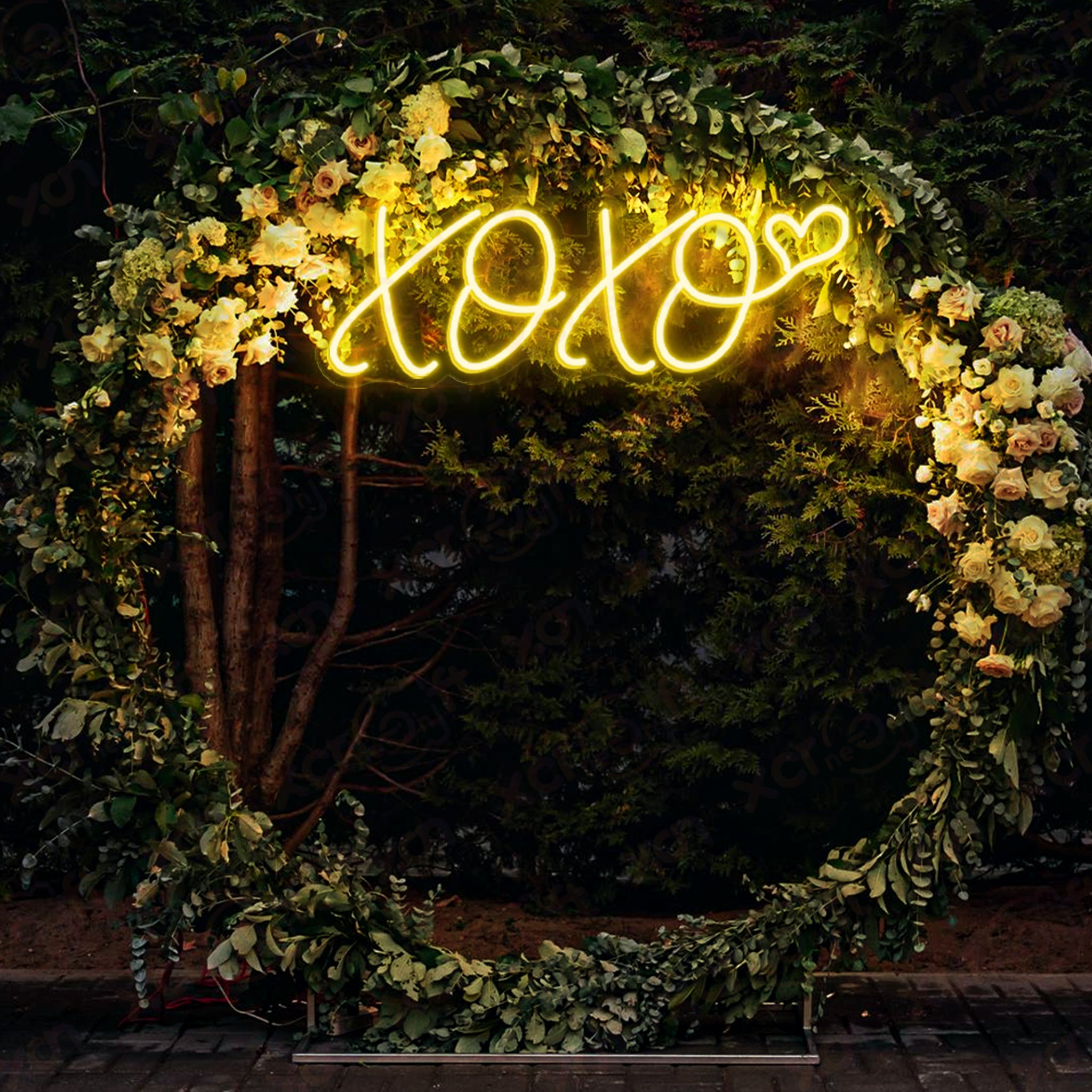 Xo Xo LED Neon Sign Wedding Decor