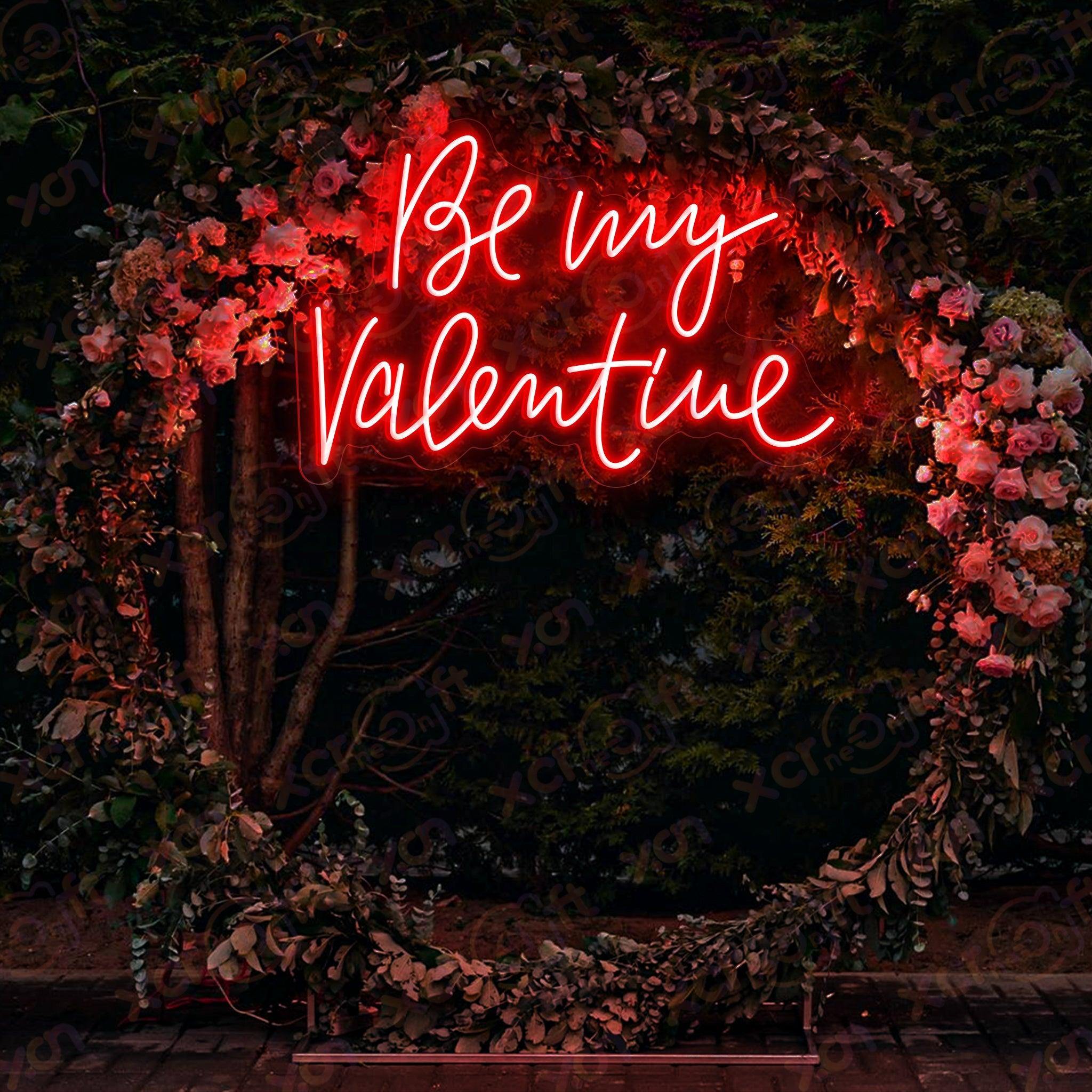 Be My Valentine LED Neon Sign