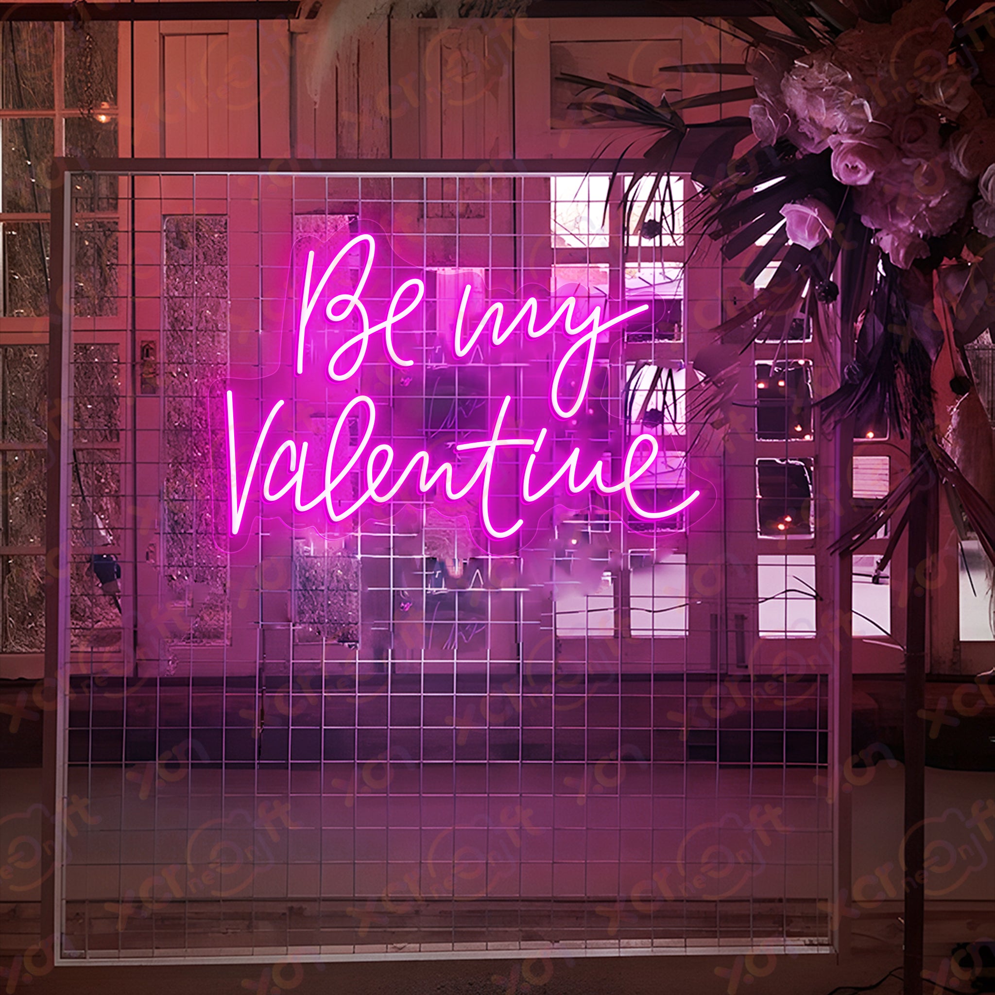 Be My Valentine LED Neon Sign