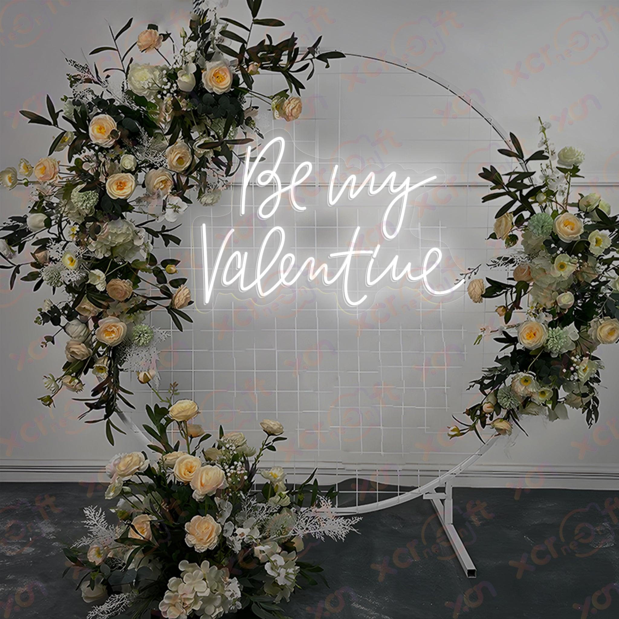 Be My Valentine LED Neon Sign