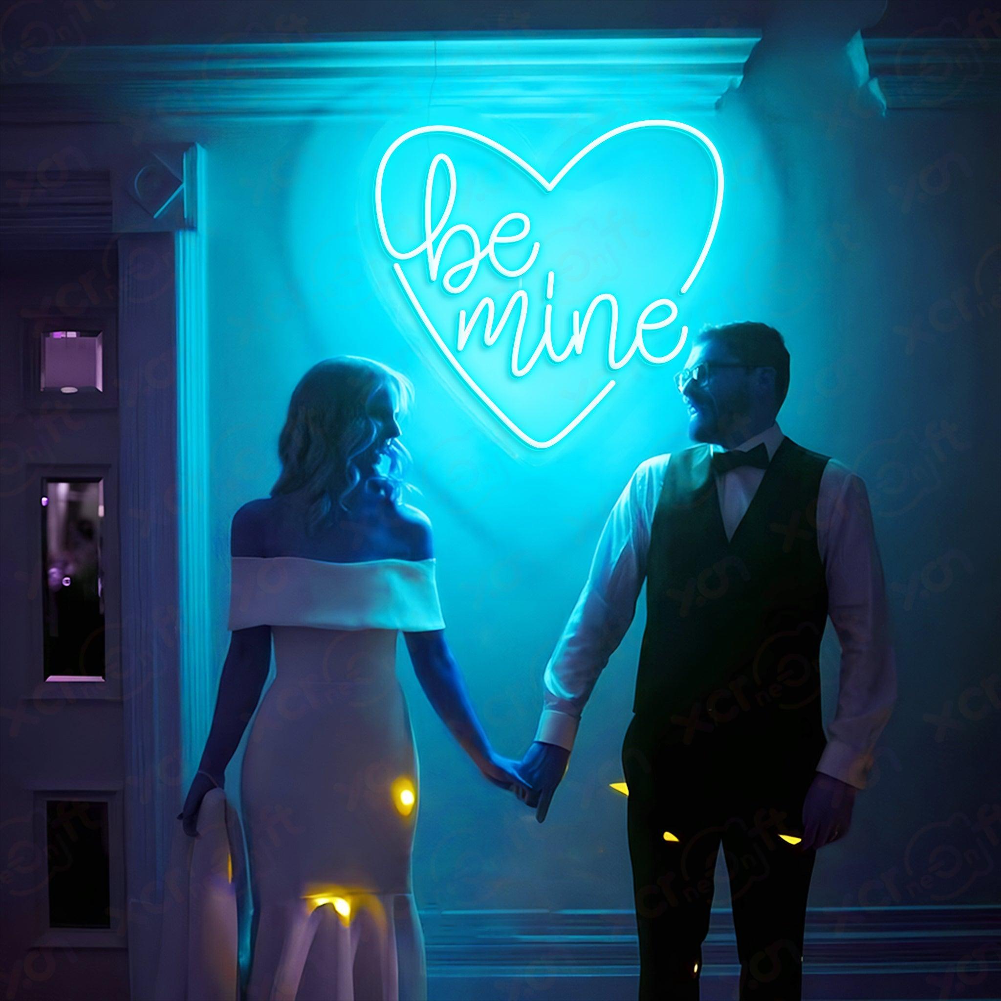 Be Mine LED Neon Sign Wedding Decor