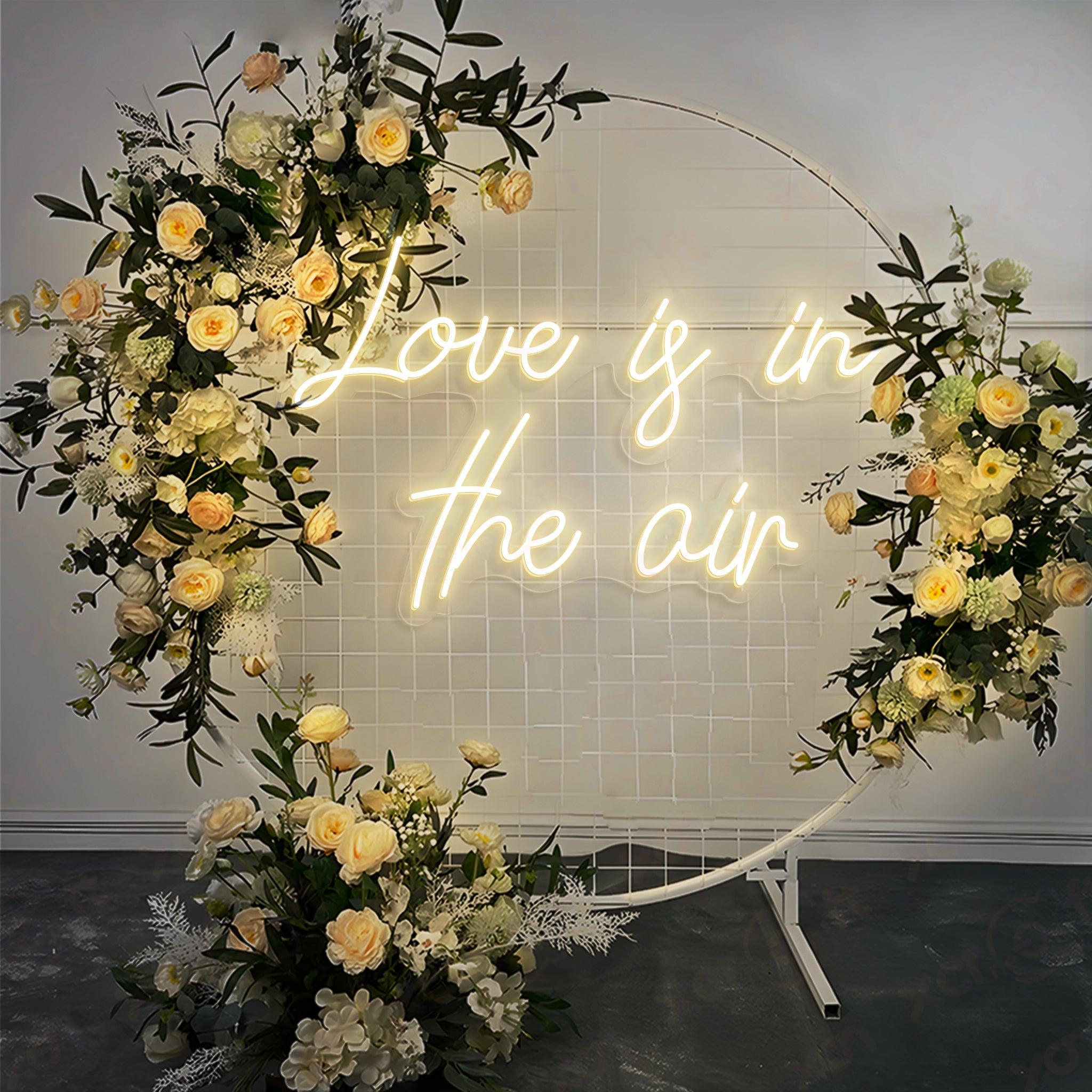 Love Is In The Air LED Neon Sign