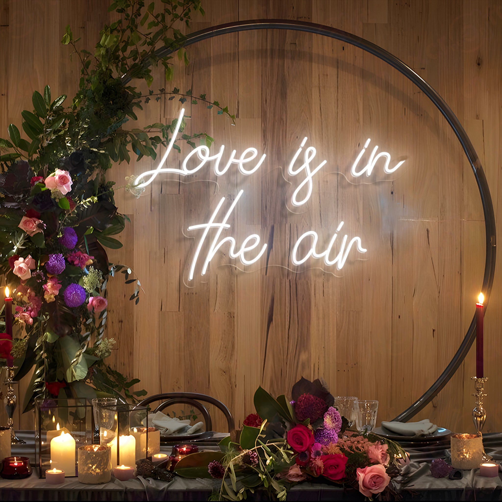 Love Is In The Air LED Neon Sign