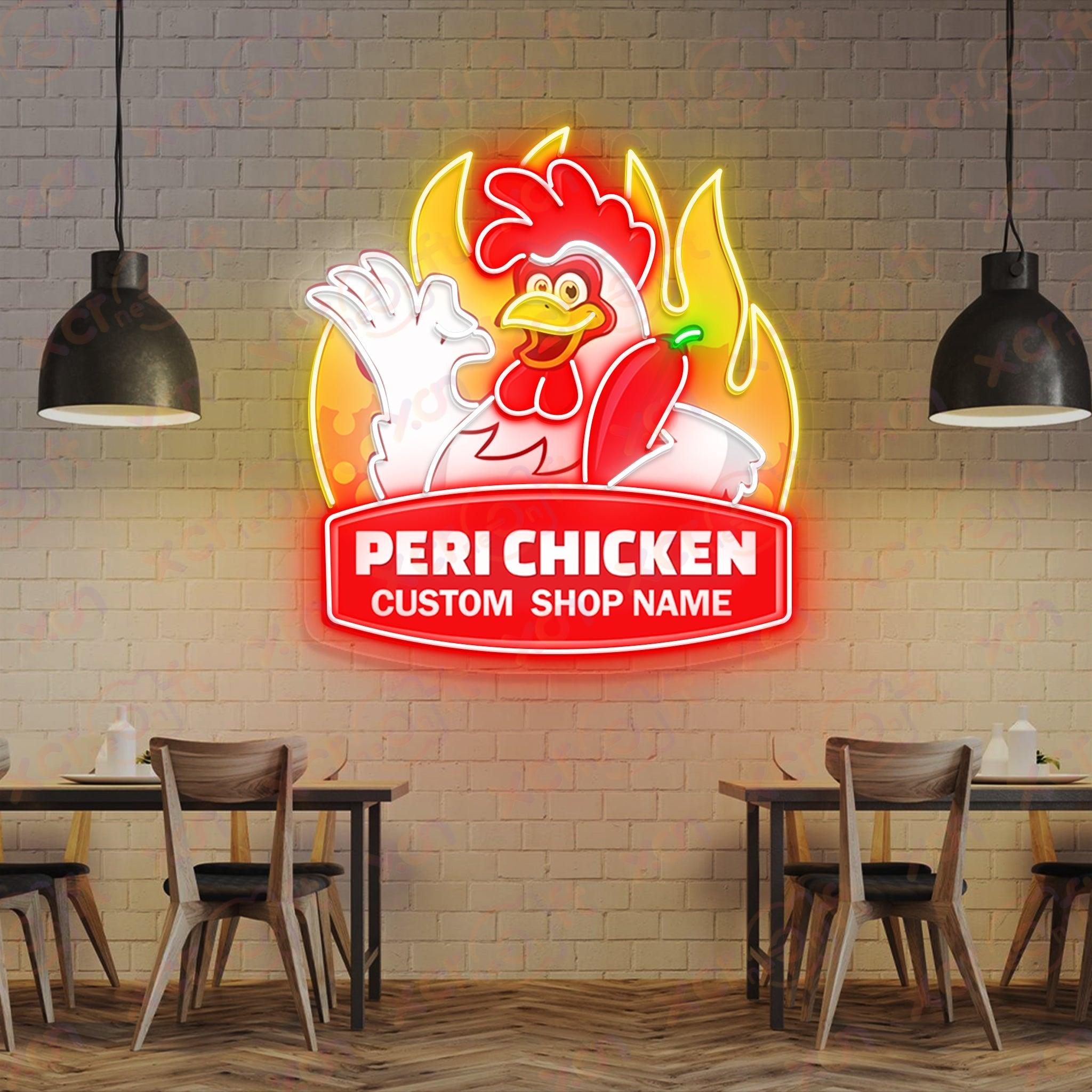 Chicken Shop LED Neon Light Decor