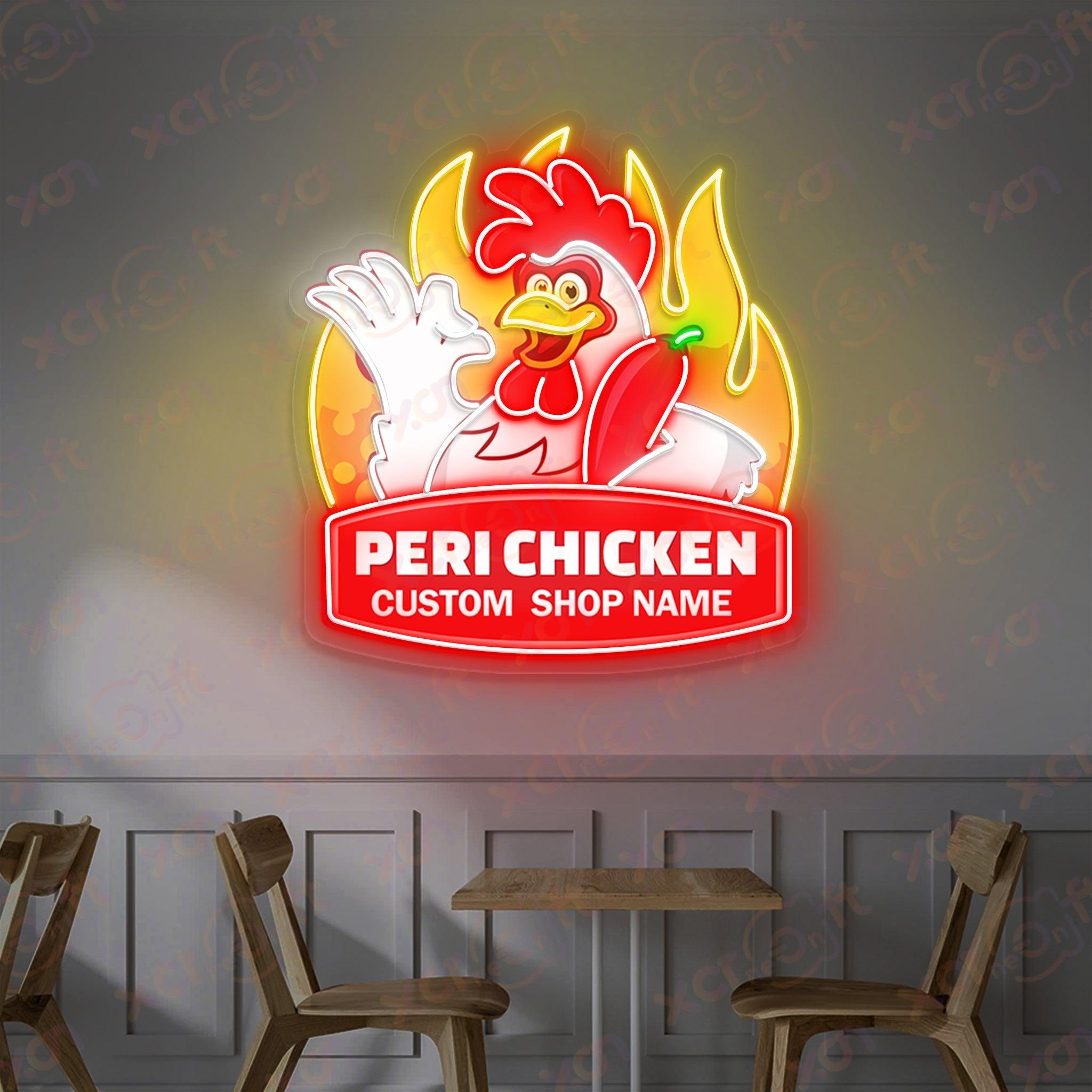 Chicken Shop LED Neon Light Decor