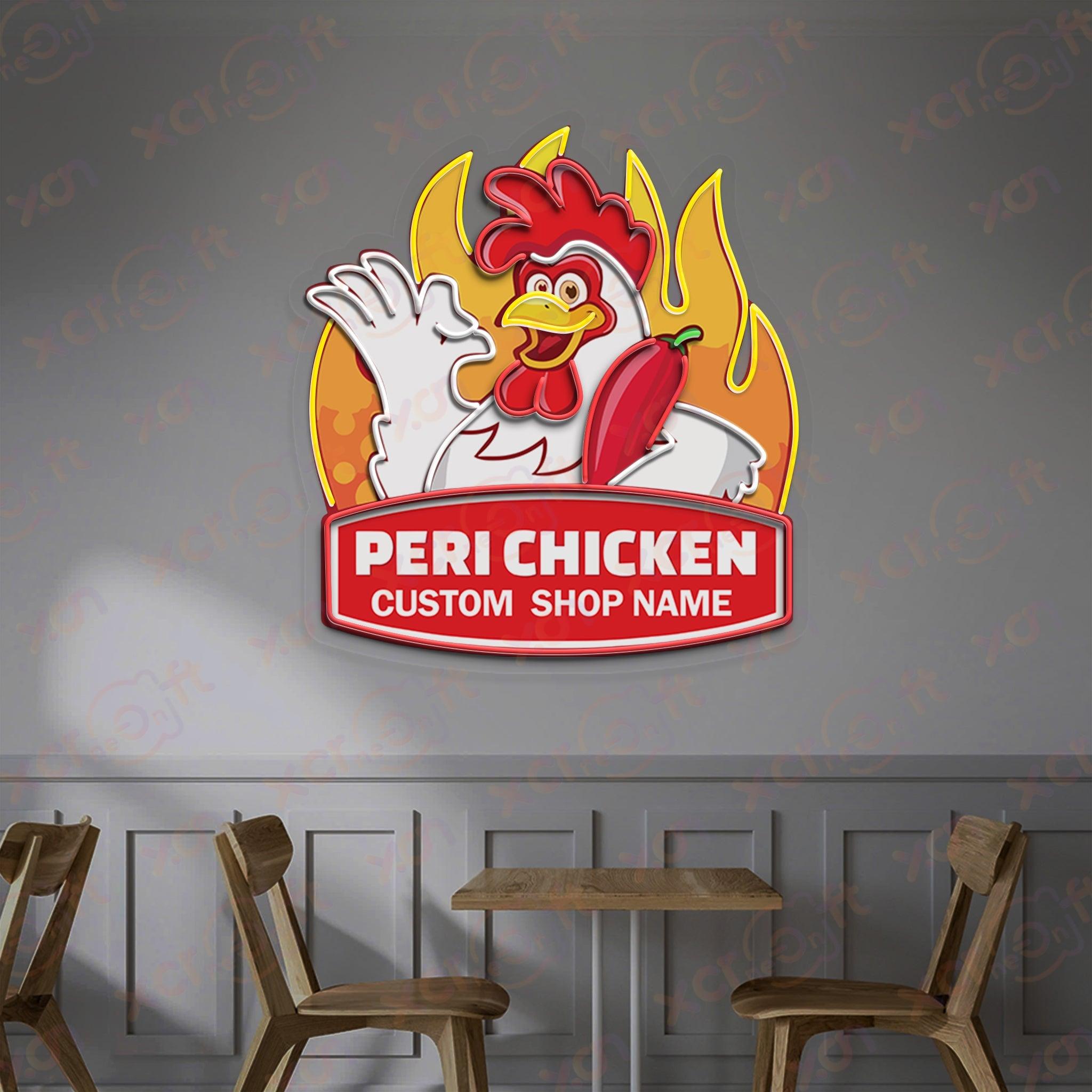 Chicken Shop LED Neon Light Decor