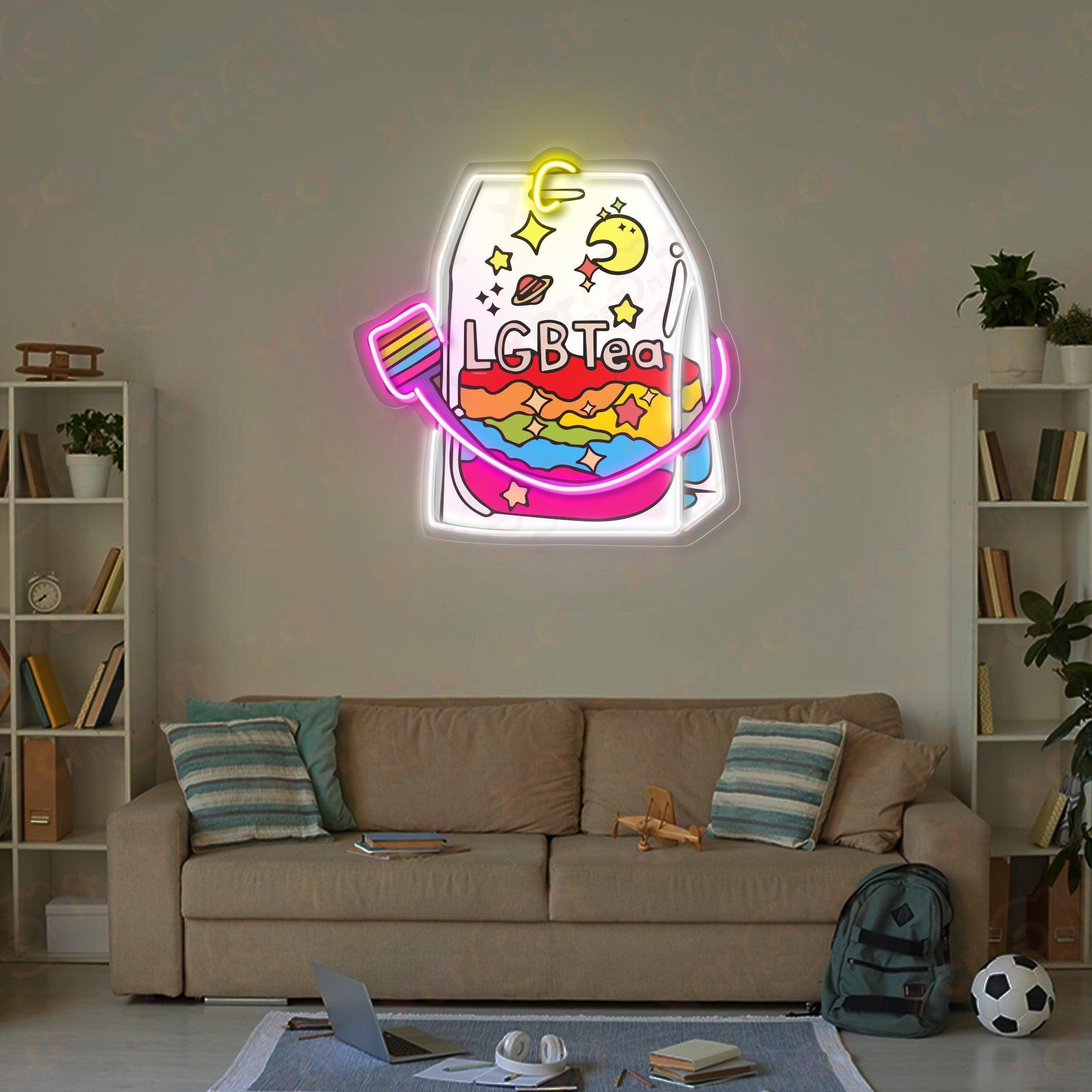 LGBTea UV Neon Light