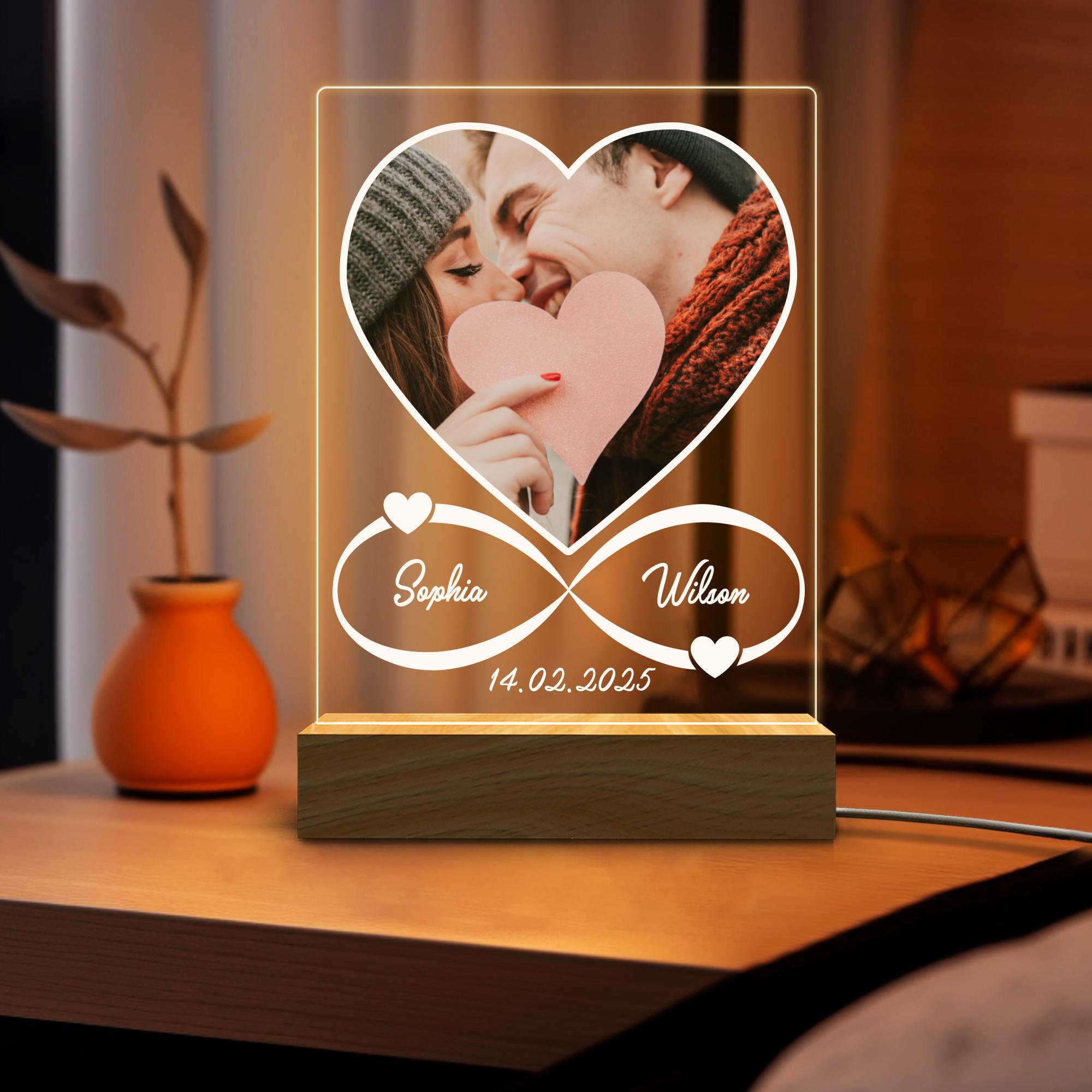 Custom Romantic Gift Night Light