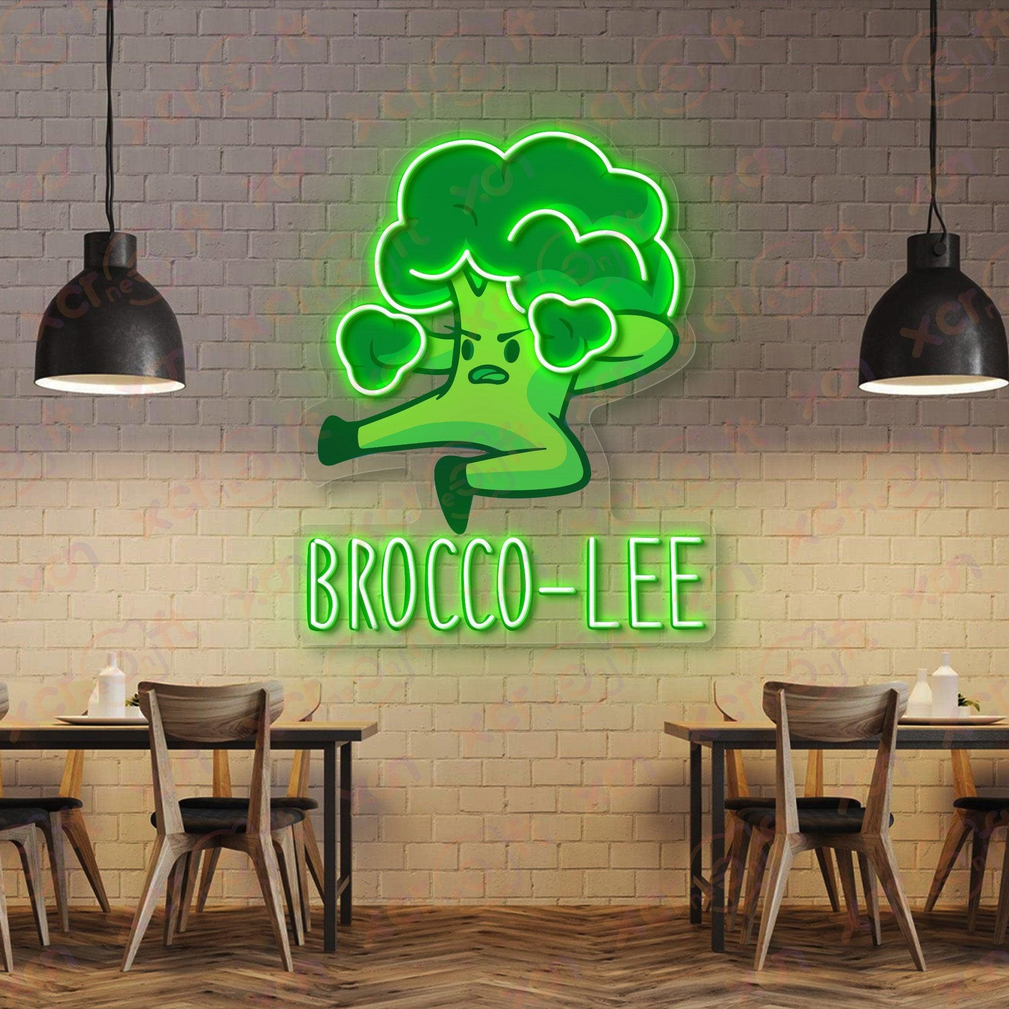 Custom neon sign Brocco-Lee