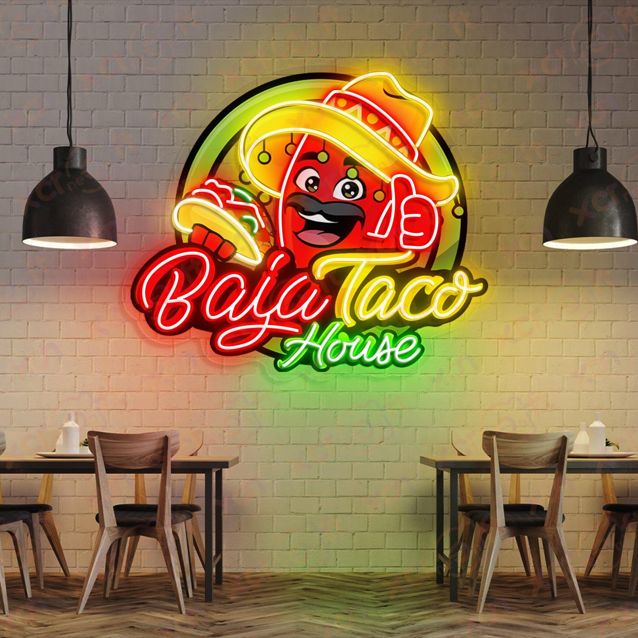 Taco House LED Neon Light