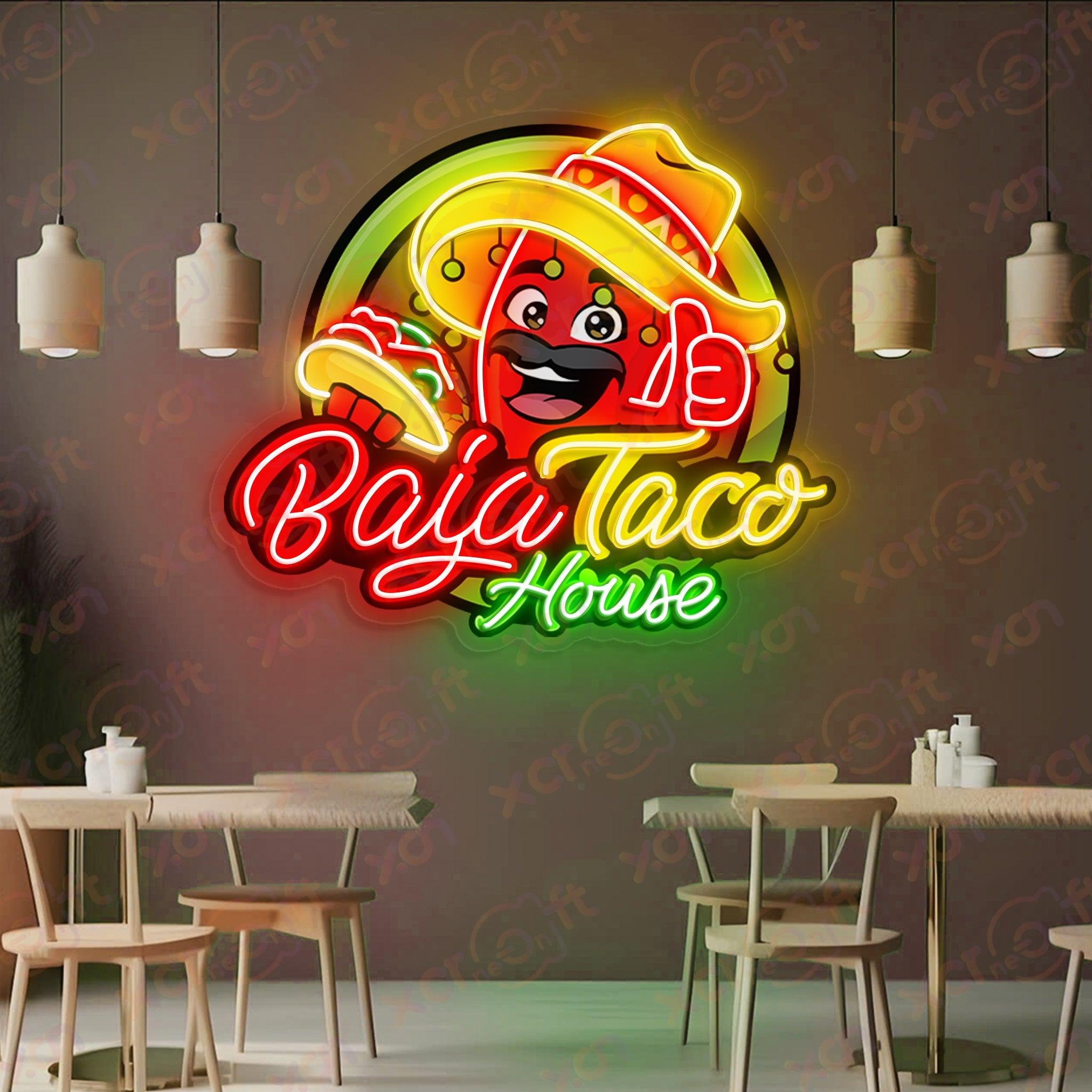 Taco House LED Neon Light