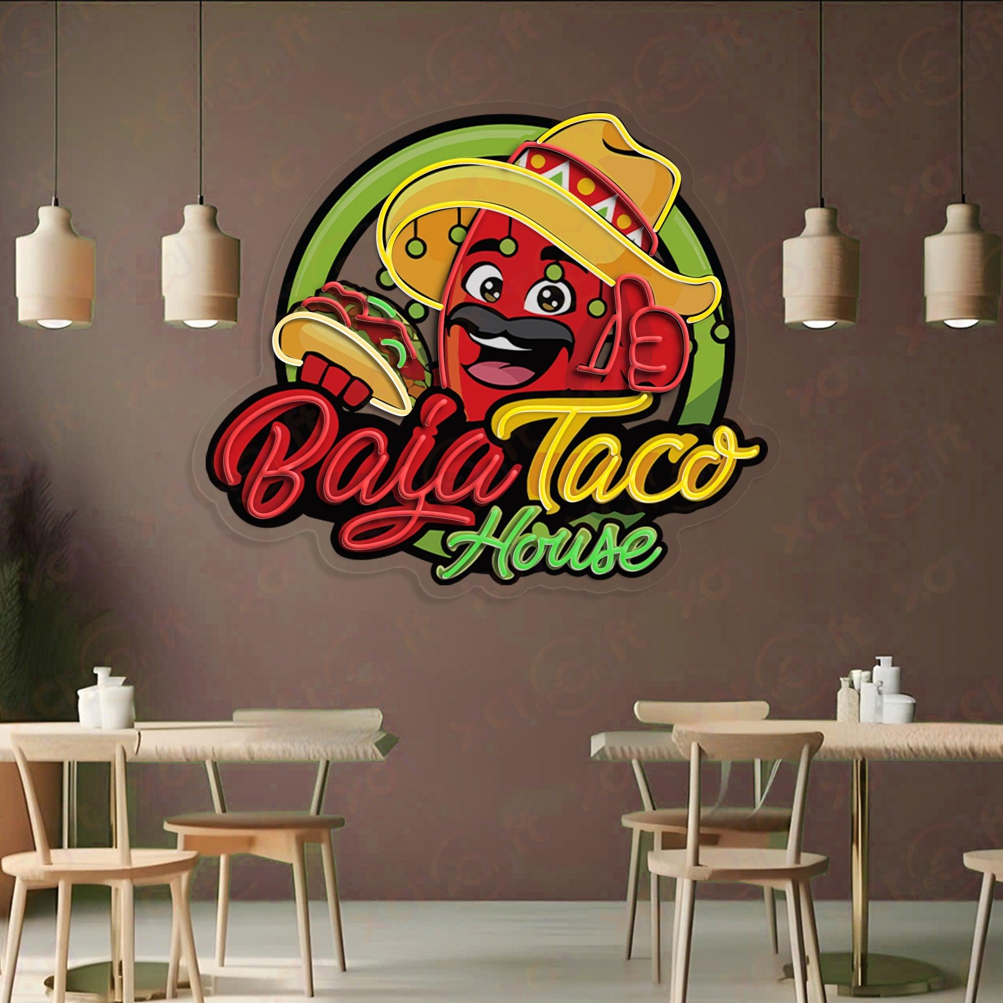 Taco House LED Neon Light