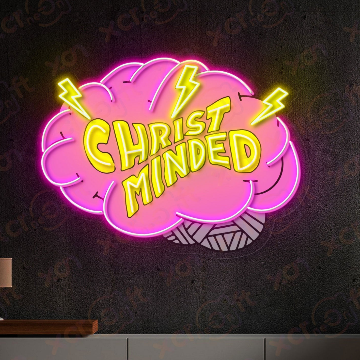 Christ Faithful Mindfulness Neon Signs Art Decoration