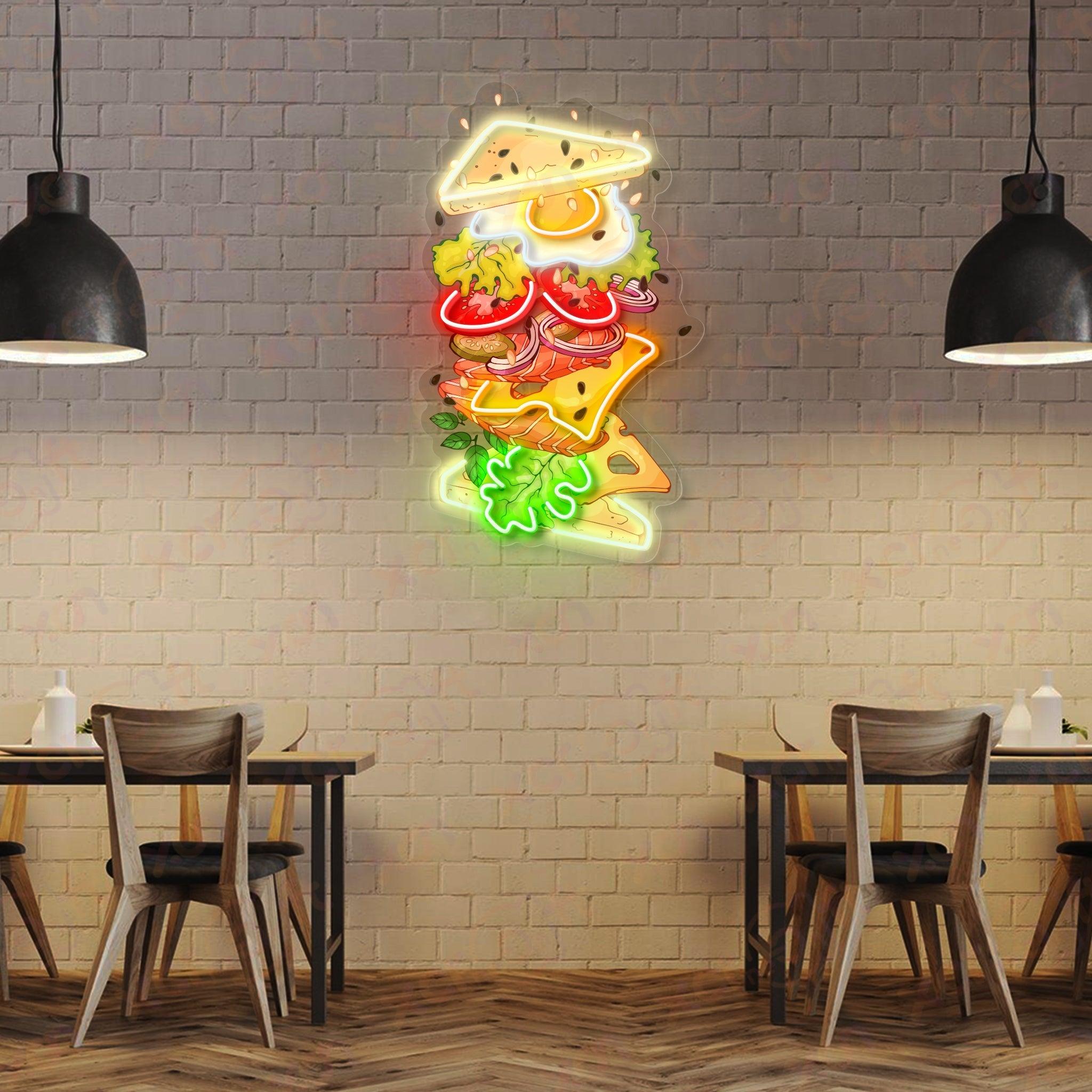 Sandwich LED Neon Sign