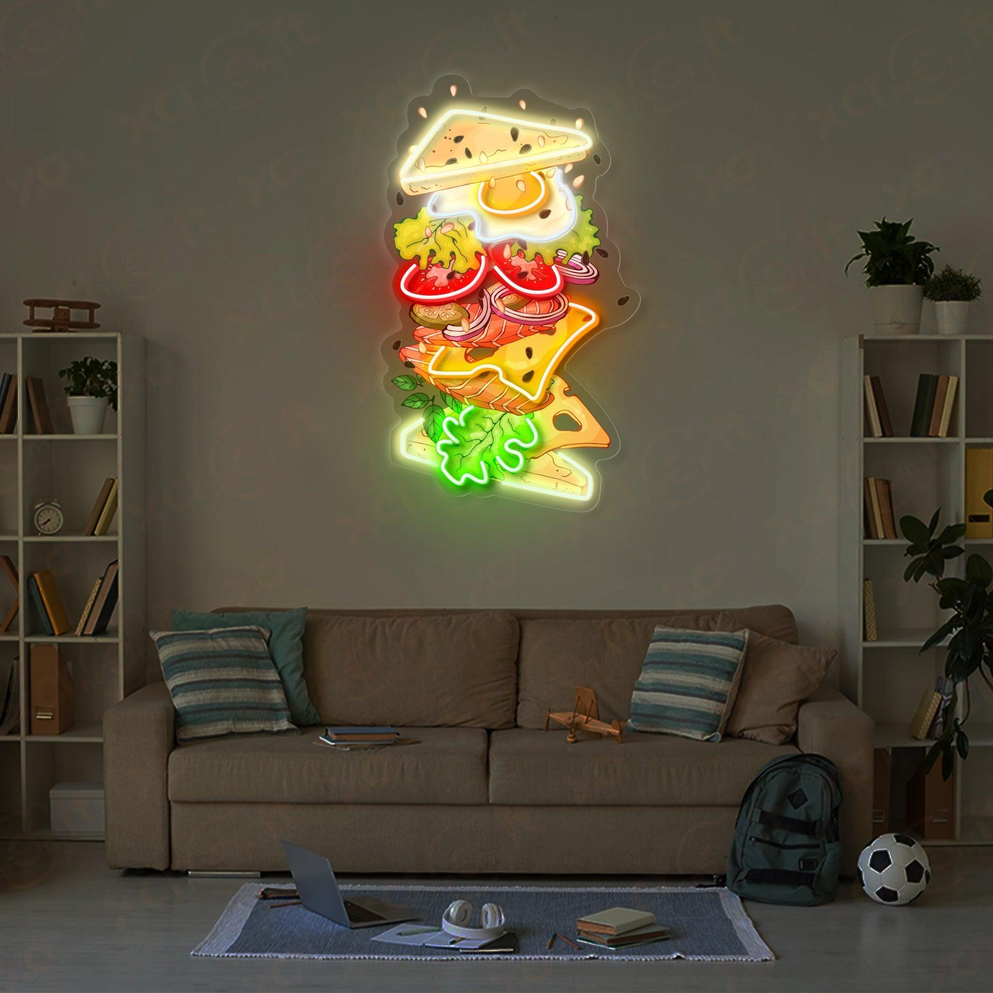 Sandwich LED Neon Sign