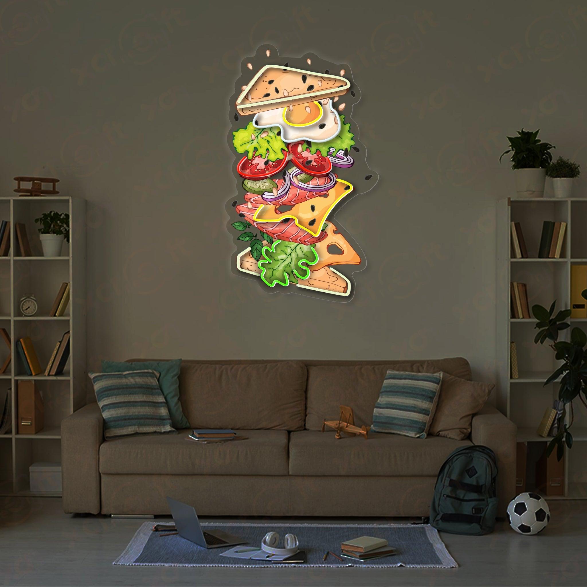 Sandwich LED Neon Sign