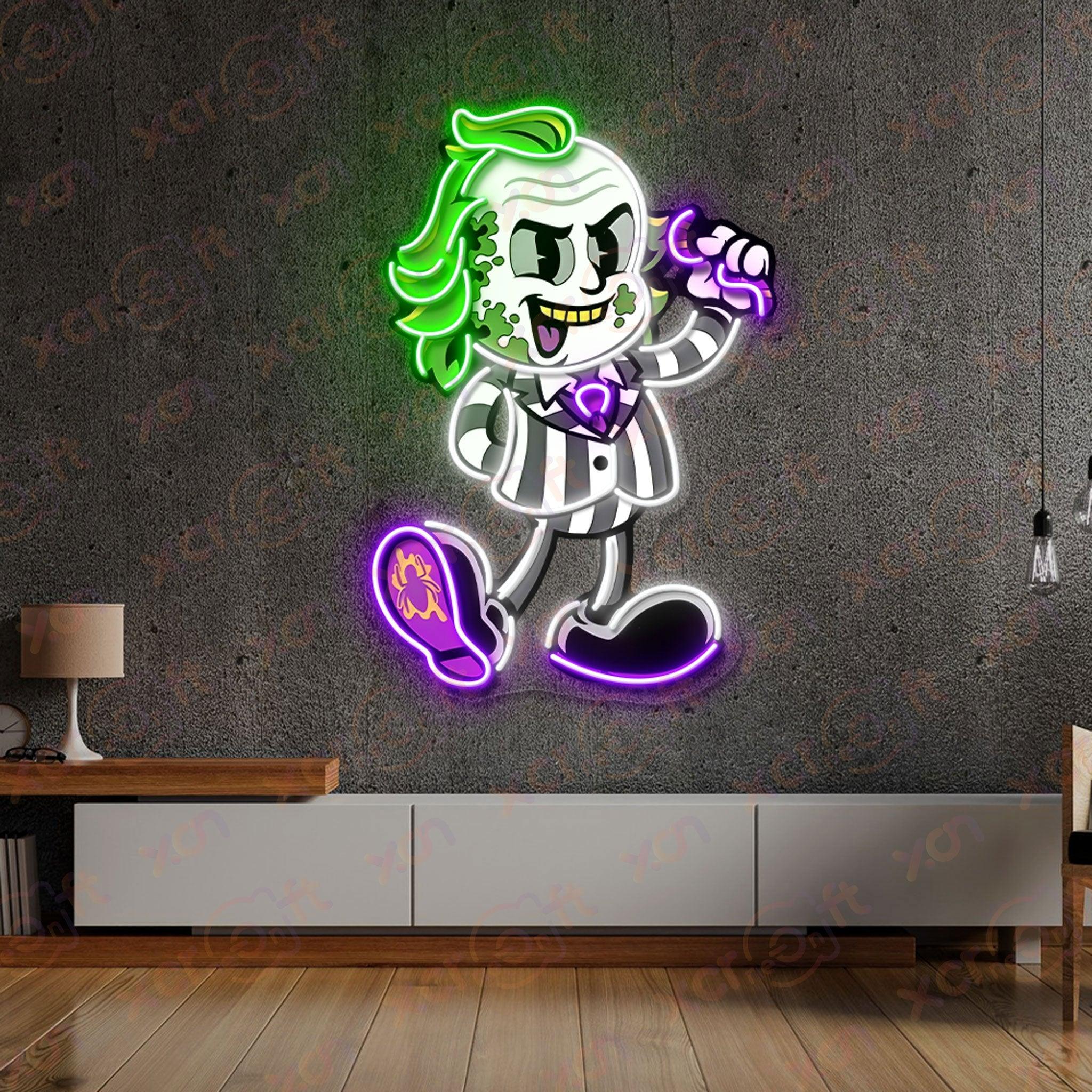 Joker LED UV Printed Neon Signs 