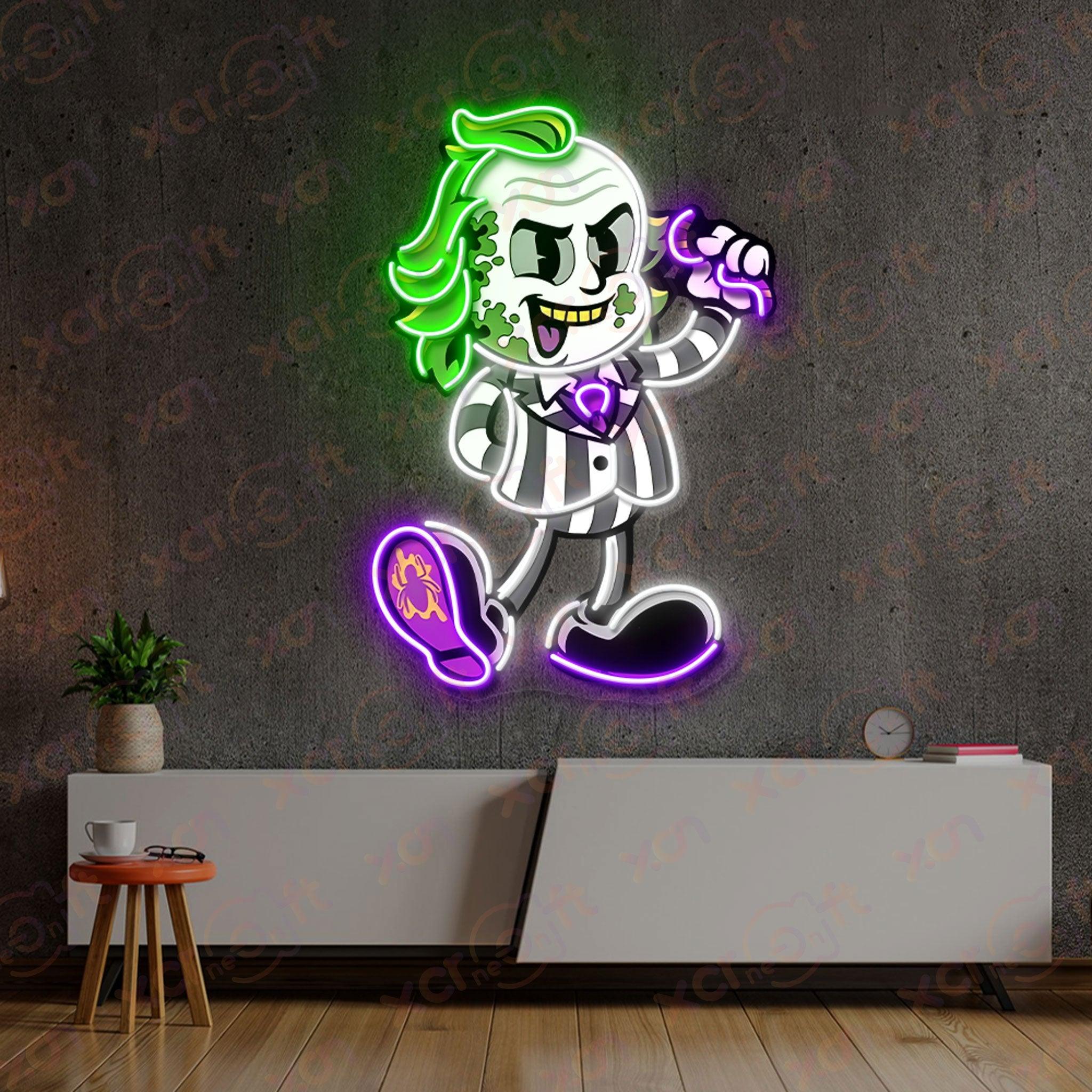 Joker LED UV Printed Neon Signs 