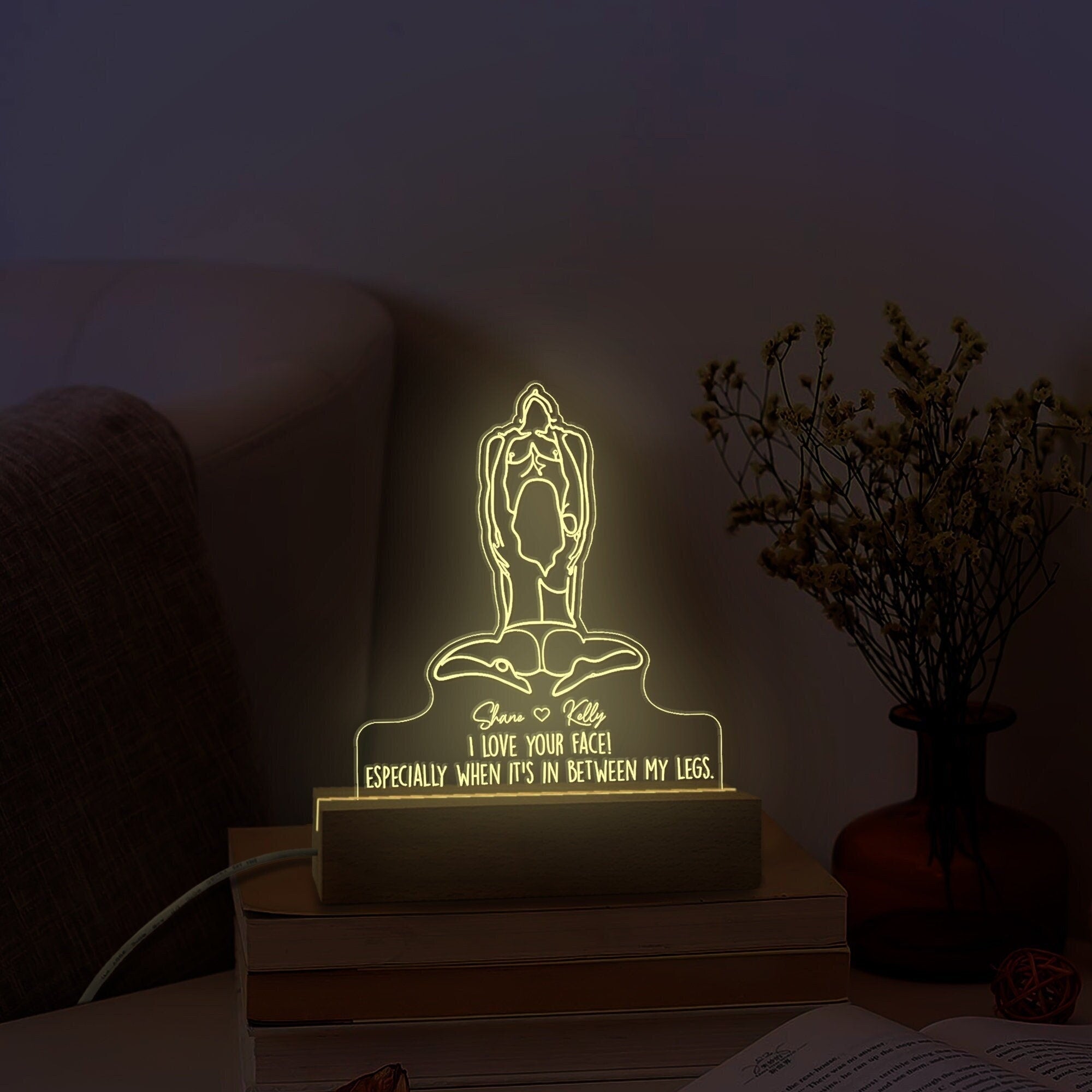 Valentine Night Light Plaque