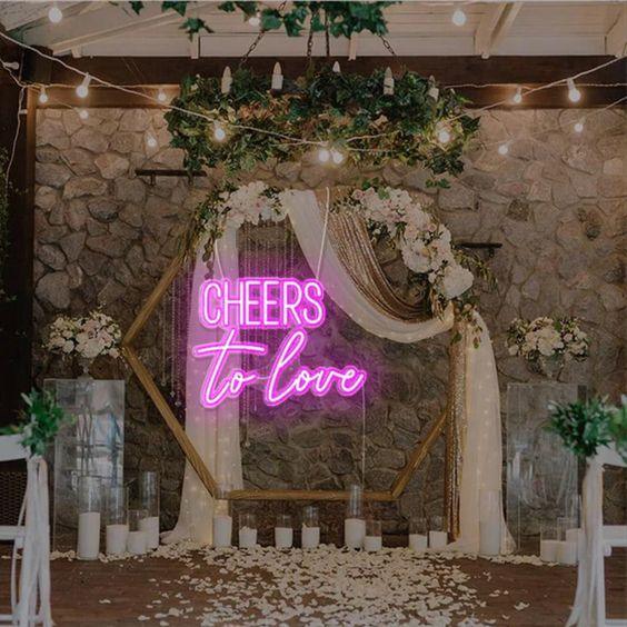 Custom Wedding Neon Signs - XCraft Neon