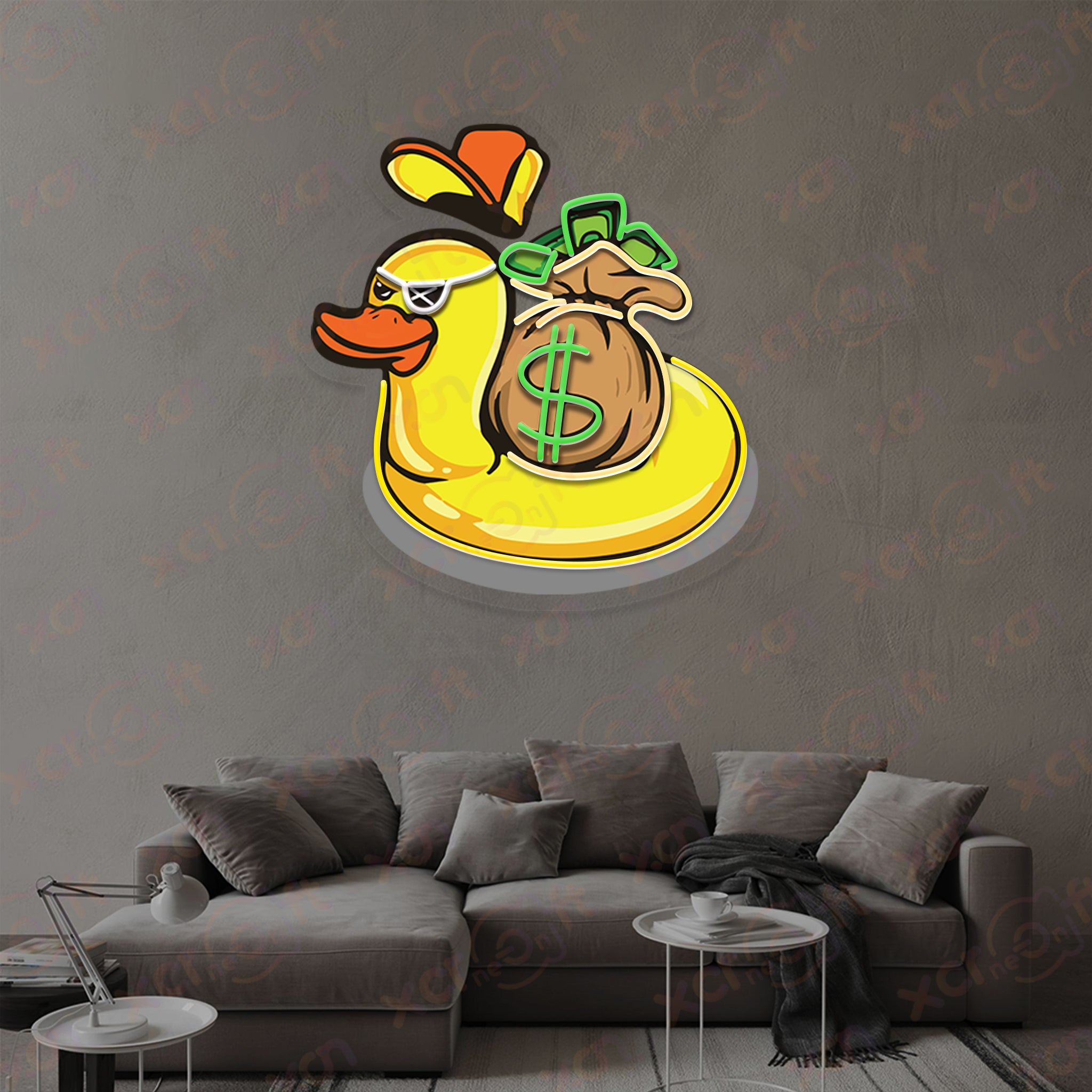 Duck Money LED Neon Light