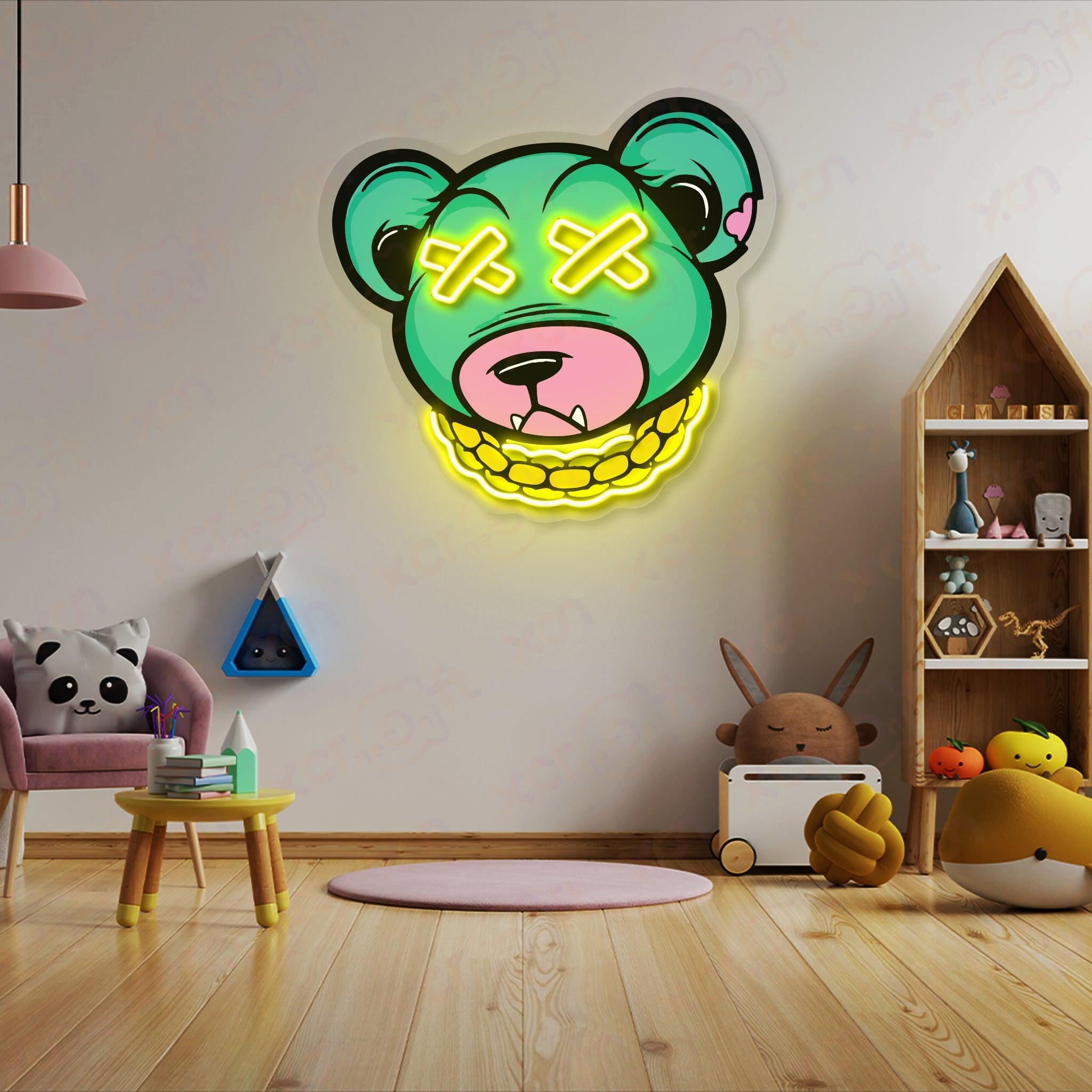 Dope Bear Durable Neon Light