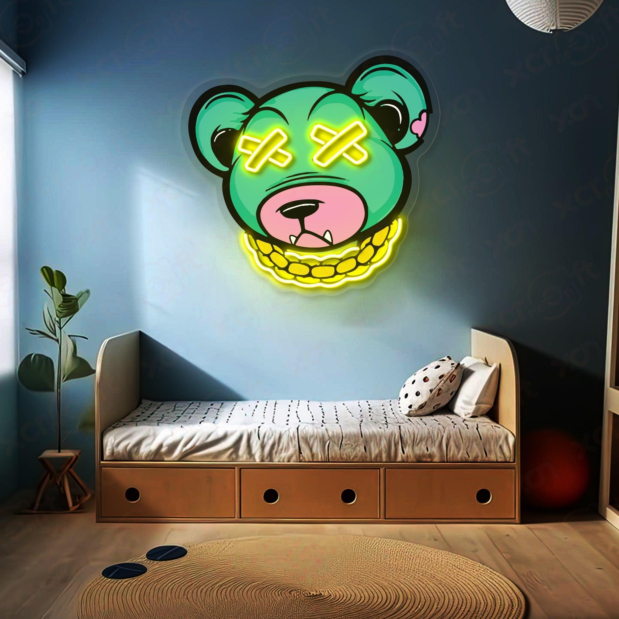 Dope Bear Durable Neon Light