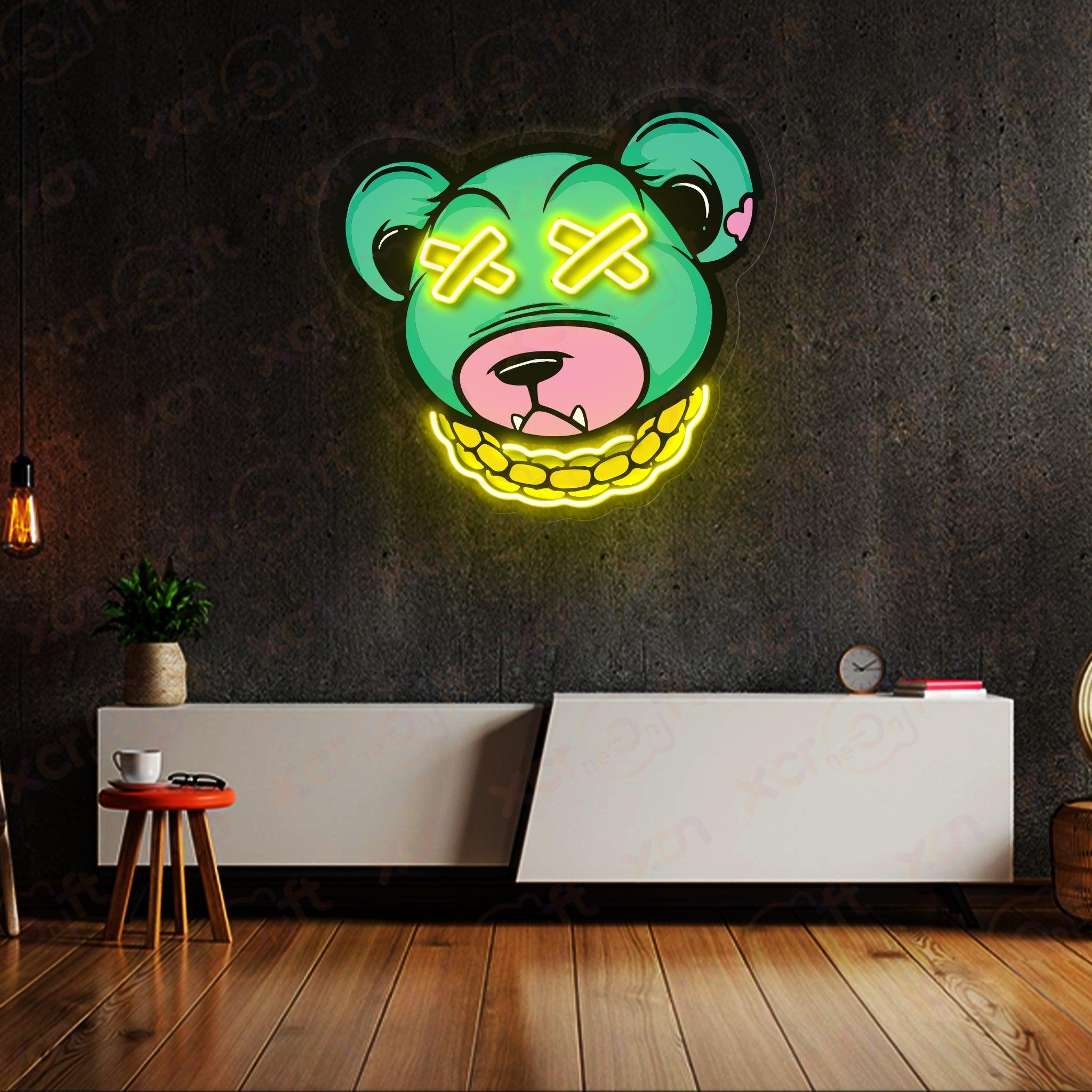 Dope Bear Durable Neon Light