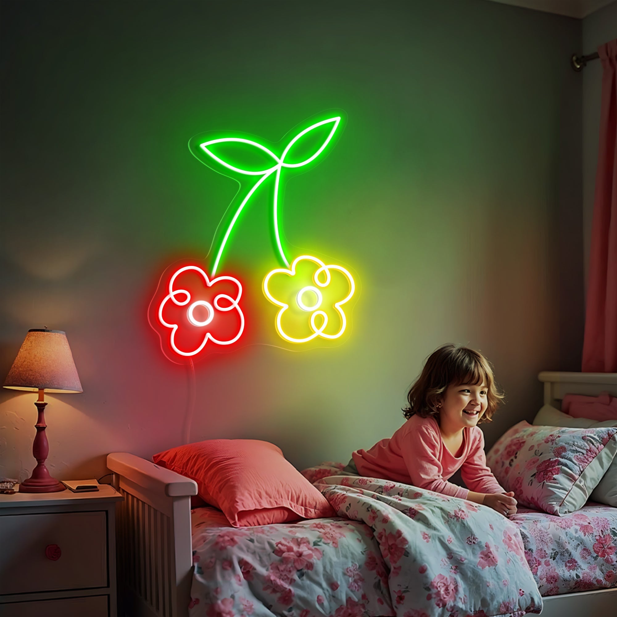 Cherry Blossom Neon Sign