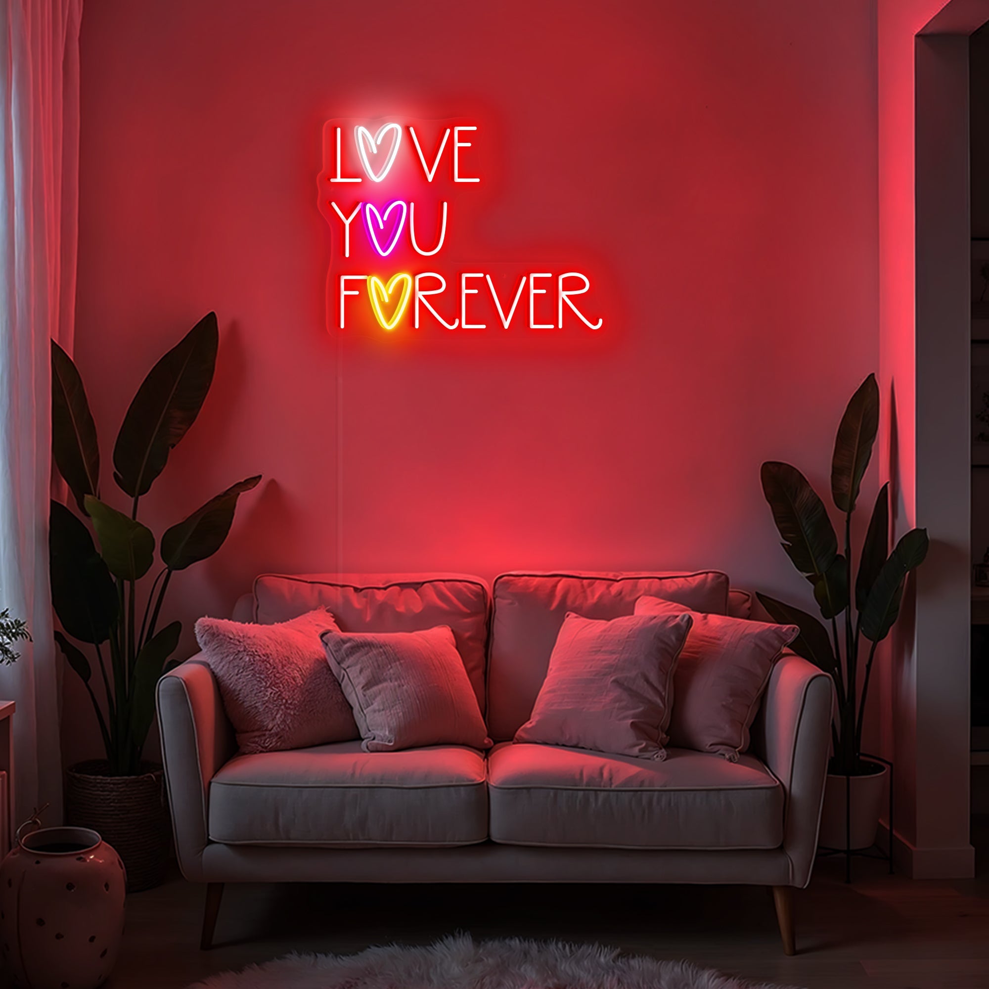 Love You Forever Neon Sign