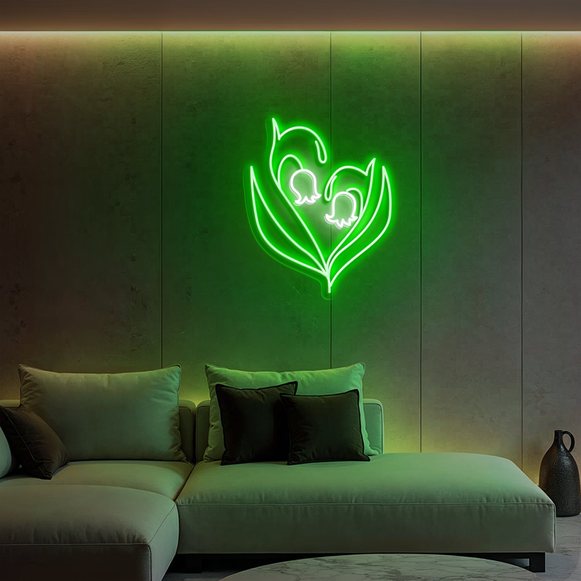 Lily of the Valley Neon Sign