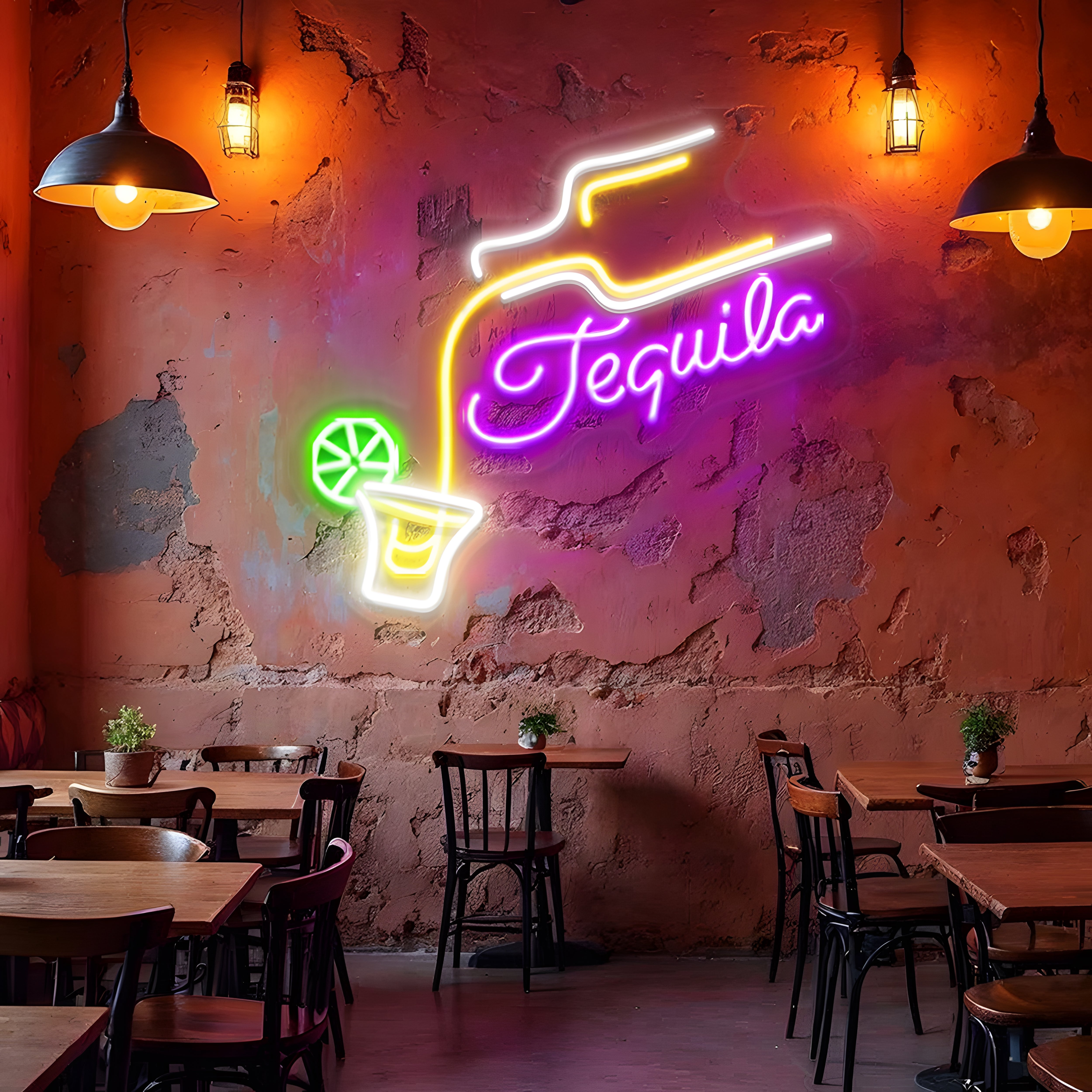 Tequila Neon Sign for Bar