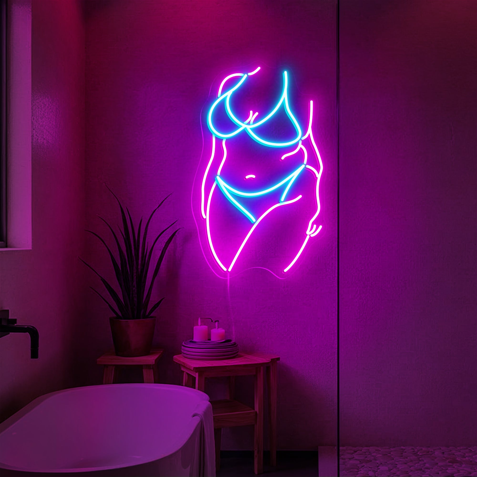 Chubby Girl Neon Sign