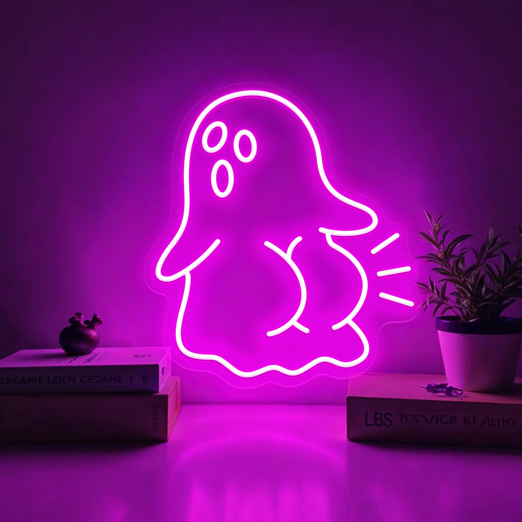 Ghost Booty Neon Sign