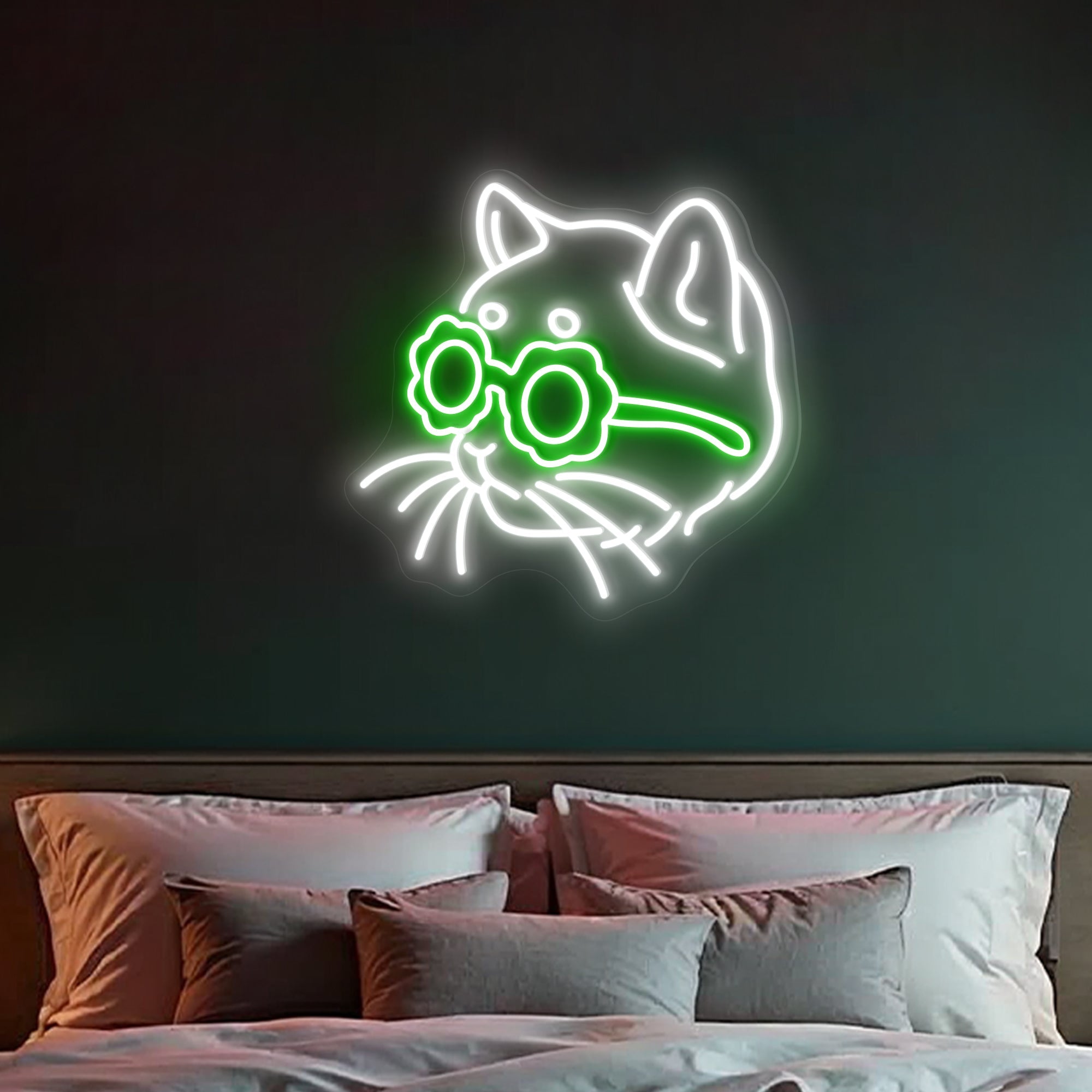 Cool Cat Neon Sign