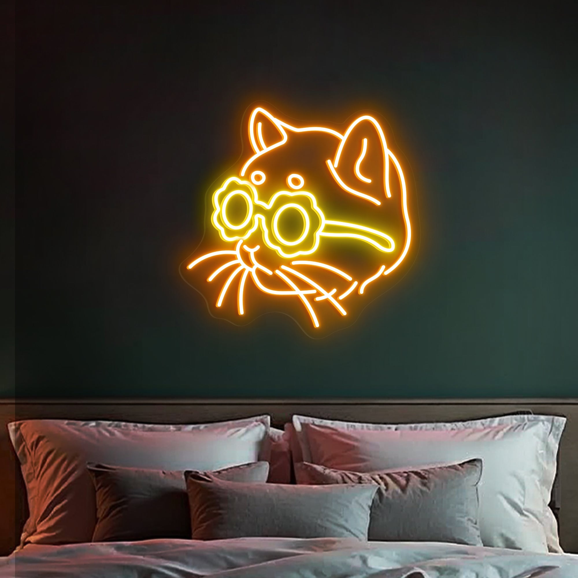 Cool Cat Neon Sign