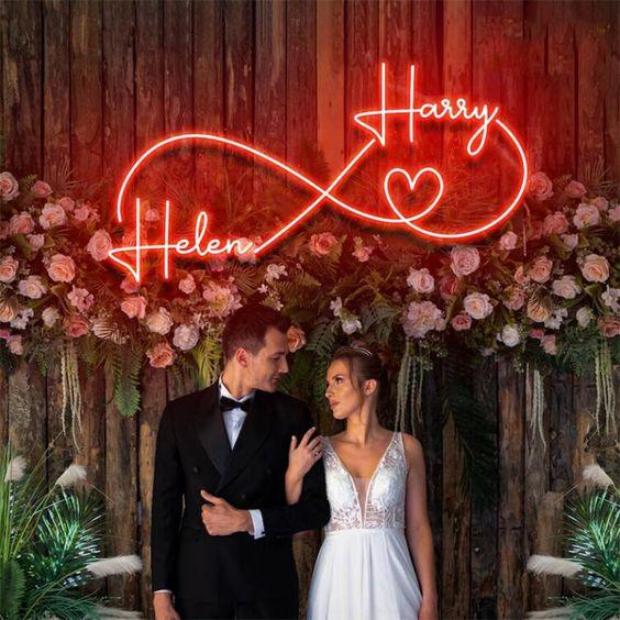 Custom Wedding Neon Signs - XCraft Neon