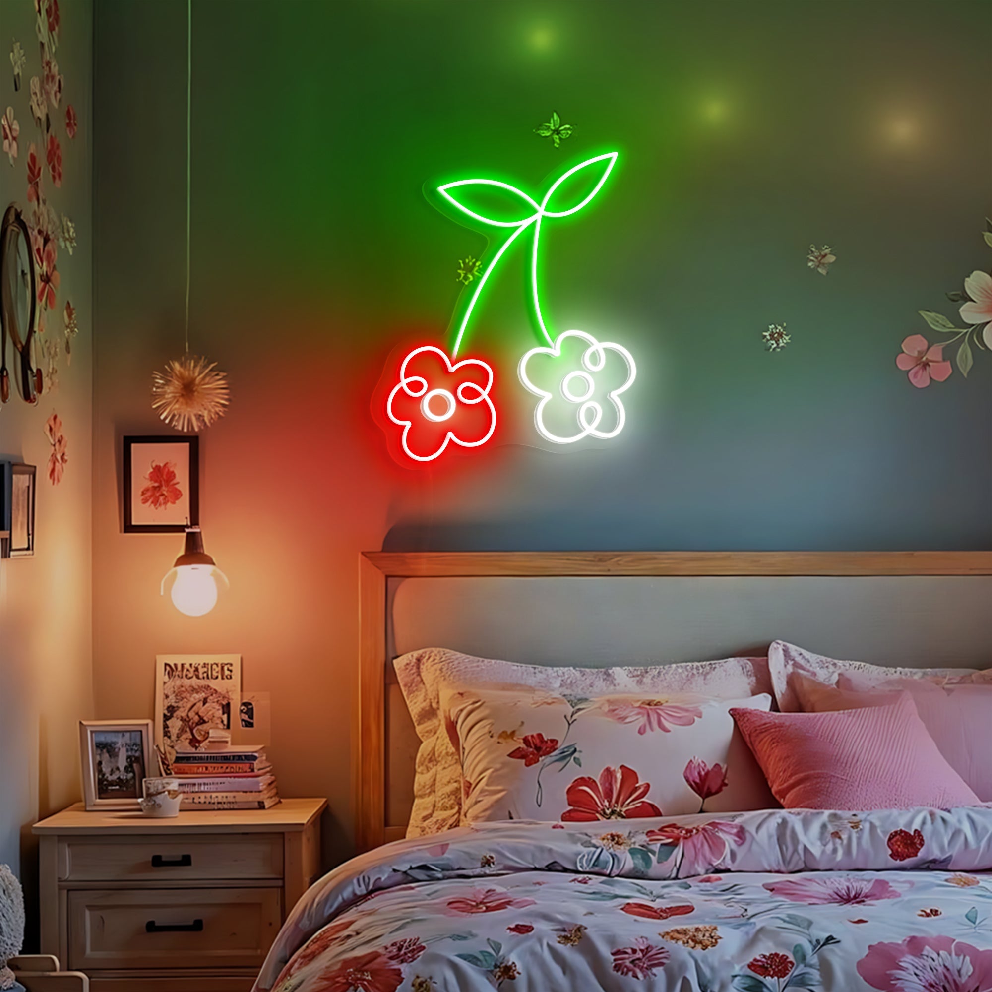 Cherry Blossom Neon Sign