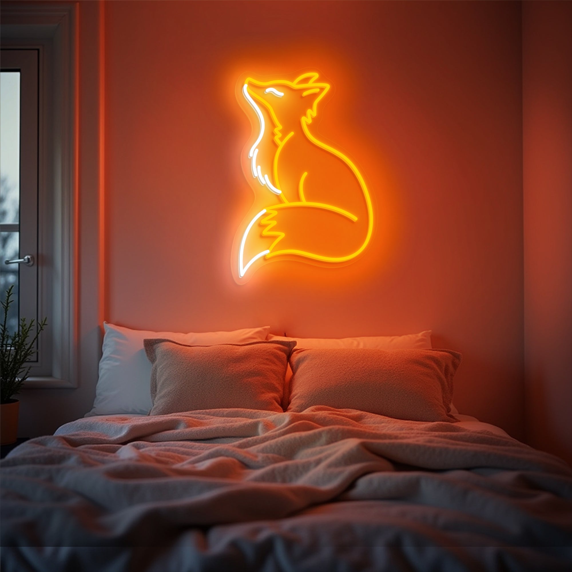 Fox Neon Sign