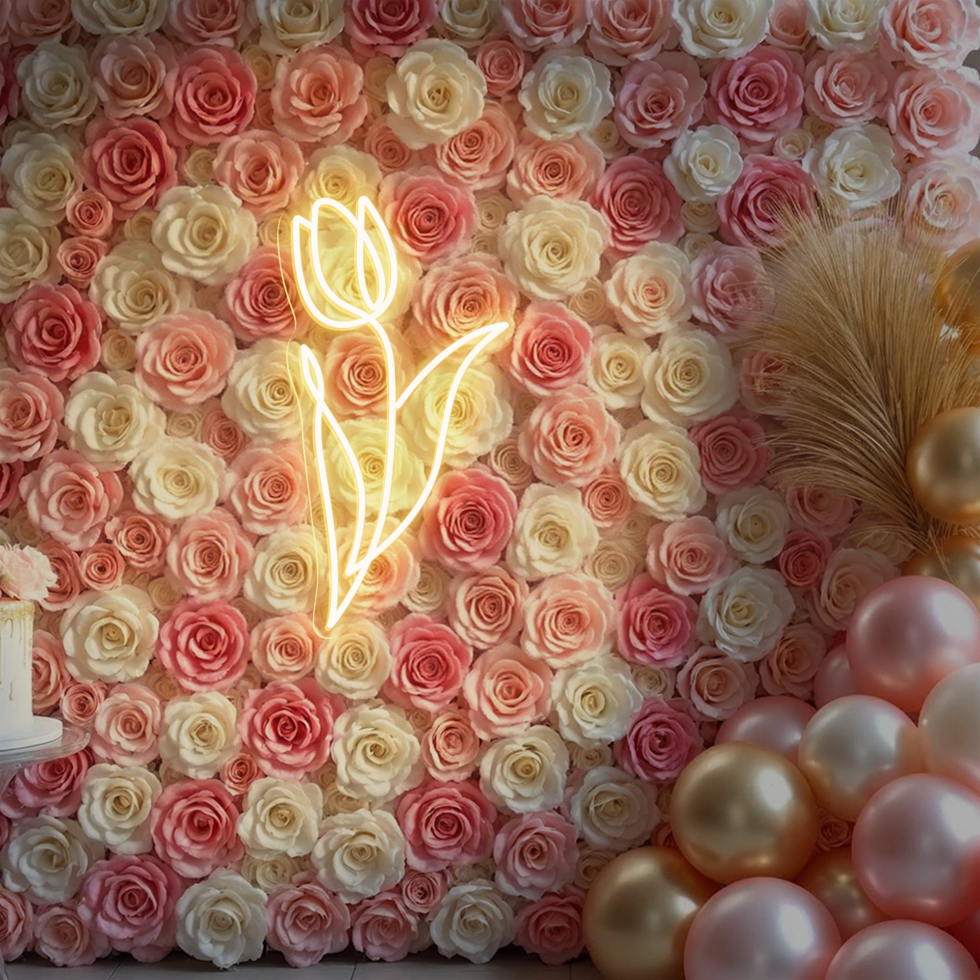 Tulip Flower Neon Sign